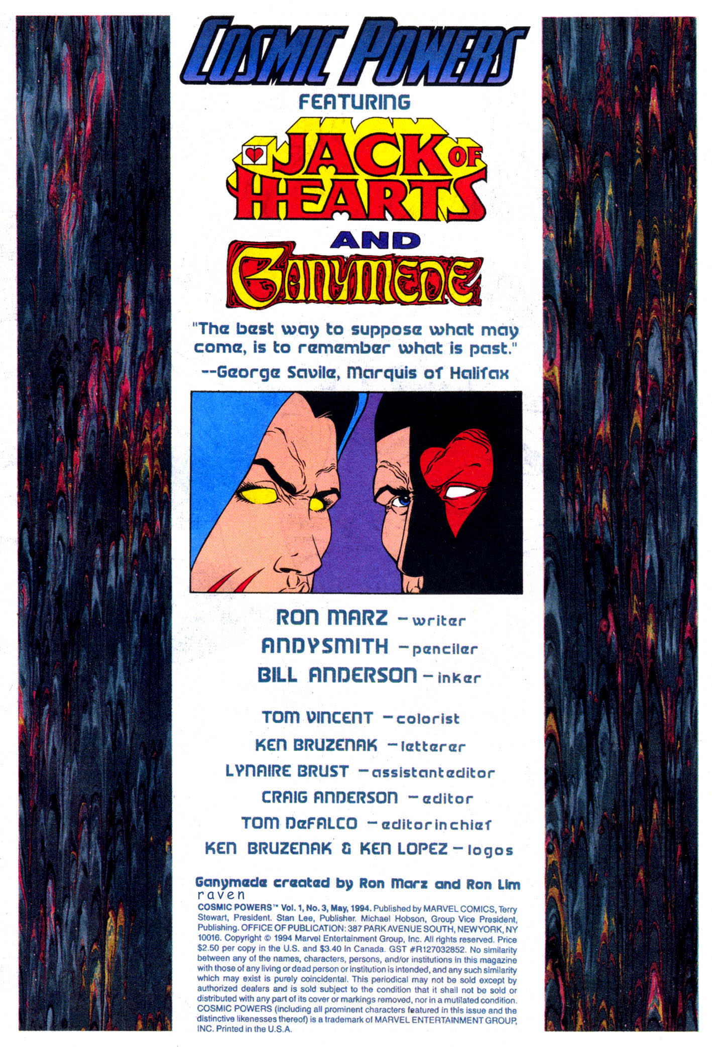 Read online Cosmic Powers comic -  Issue #3 - 2