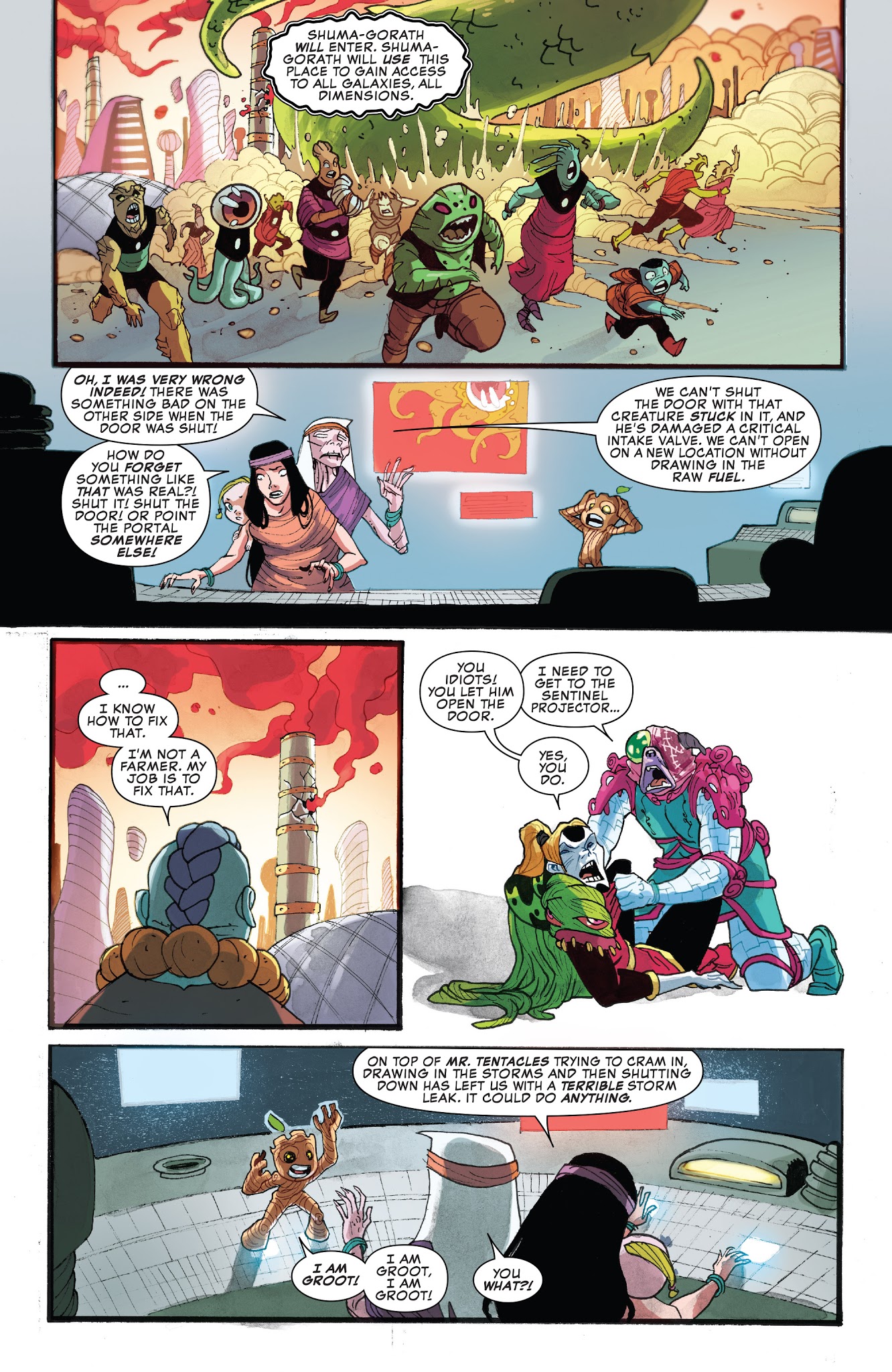 Read online I Am Groot comic -  Issue #5 - 9