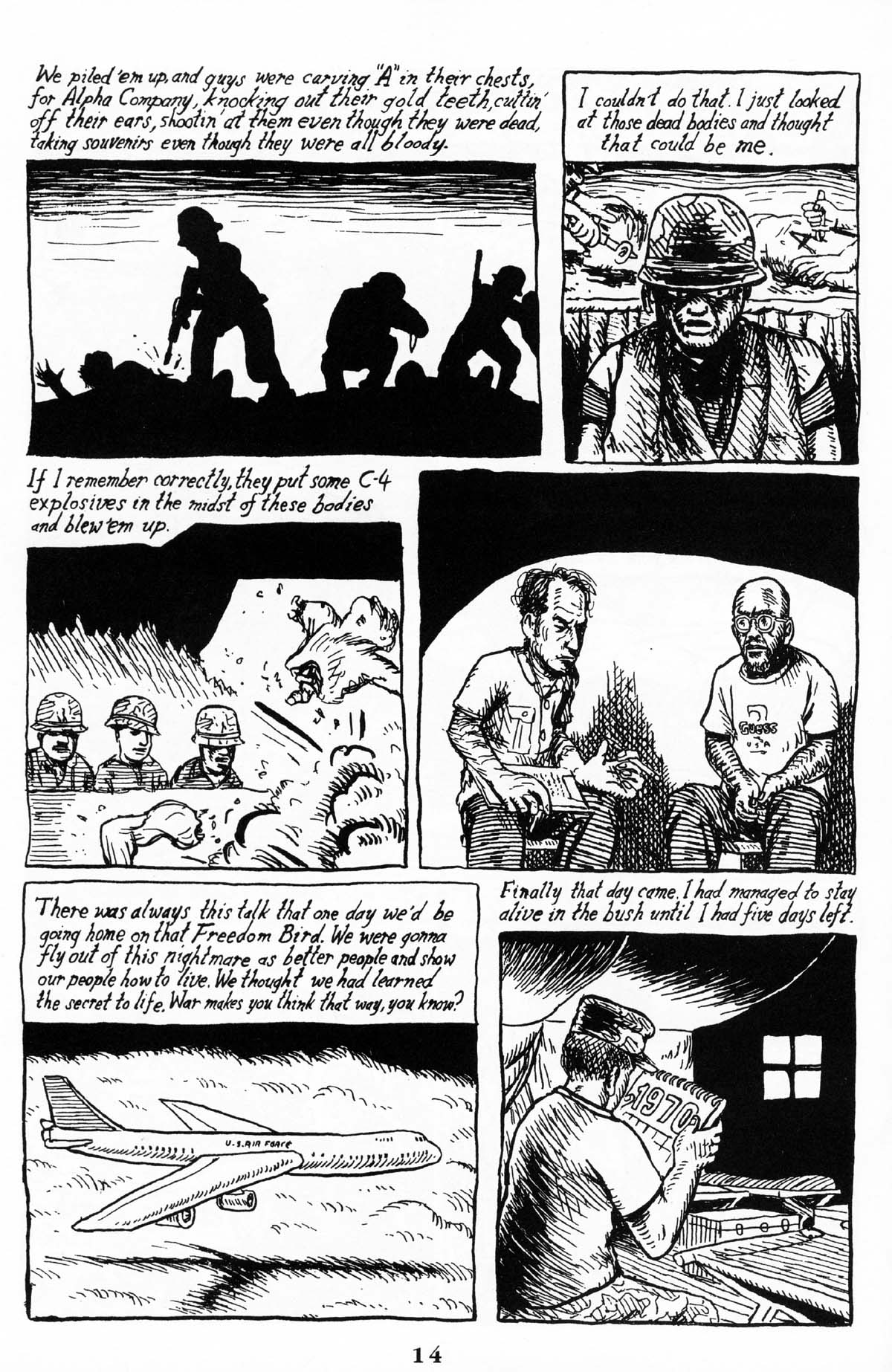 Read online American Splendor: Unsung Hero comic -  Issue #1 - 16