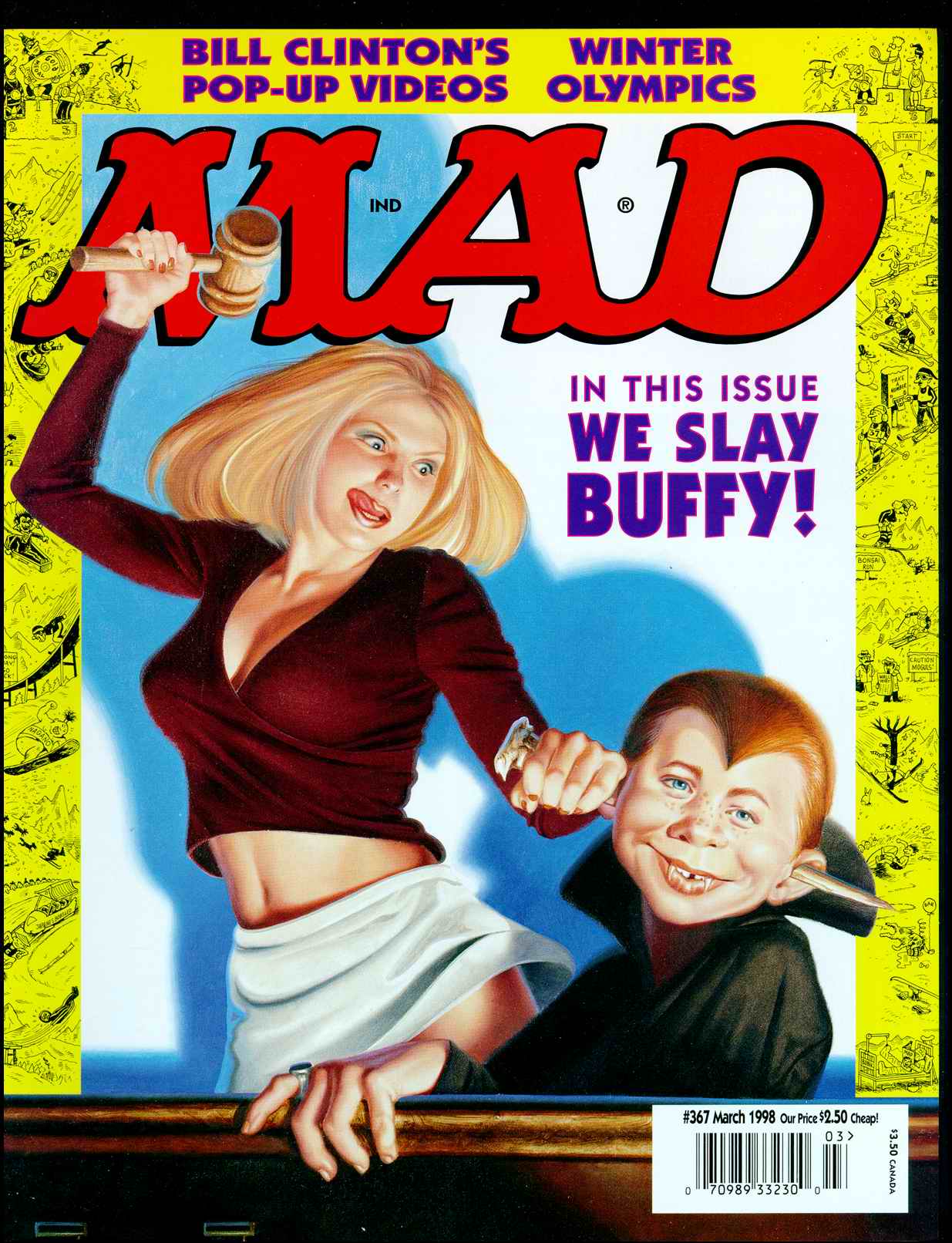 Read online MAD comic -  Issue #367 - 1