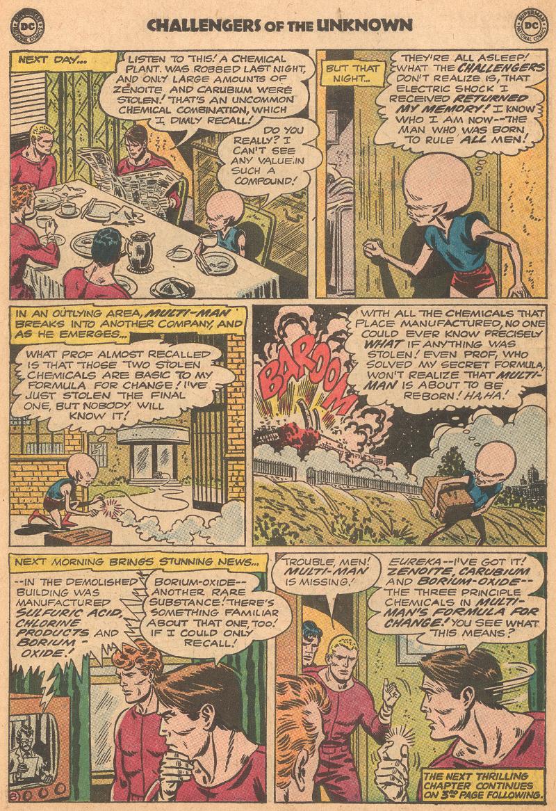 Read online Challengers of the Unknown (1958) comic -  Issue #30 - 9