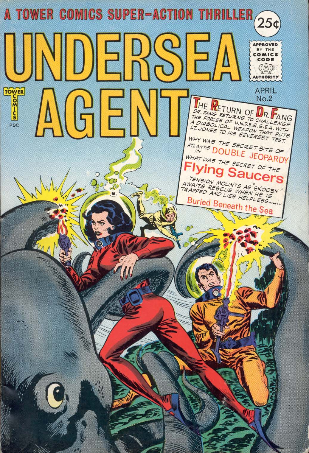 Read online Undersea Agent comic -  Issue #2 - 1