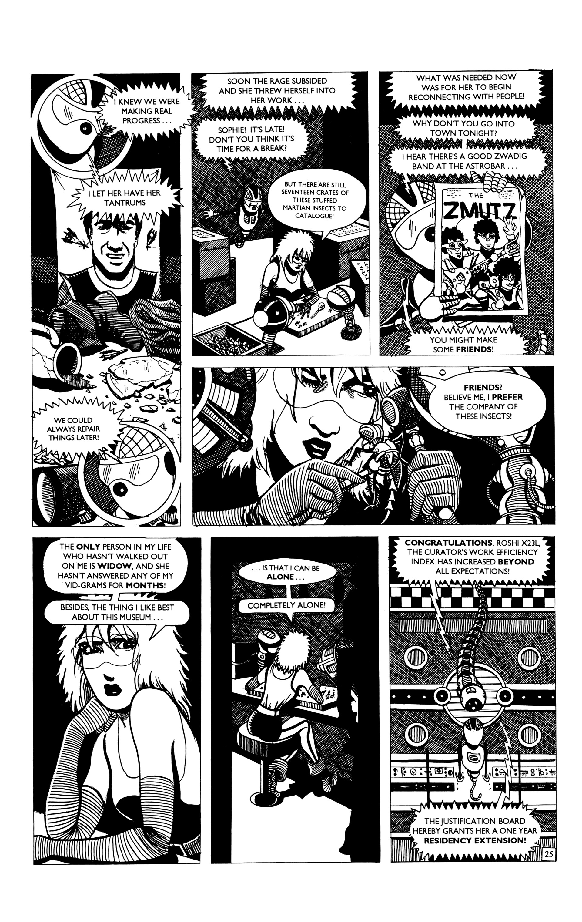 Read online Strange Attractors (1993) comic -  Issue #1 - 27