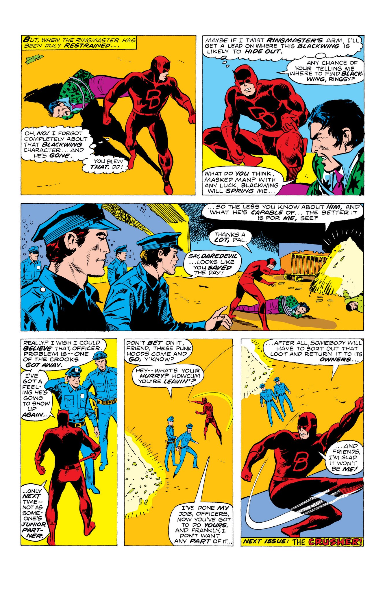 Read online Marvel Masterworks: Daredevil comic -  Issue # TPB 11 - 33