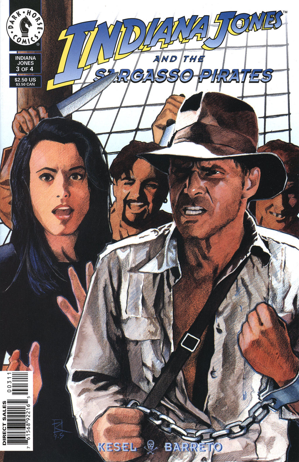 Read online Indiana Jones and the Sargasso Pirates comic -  Issue #3 - 1