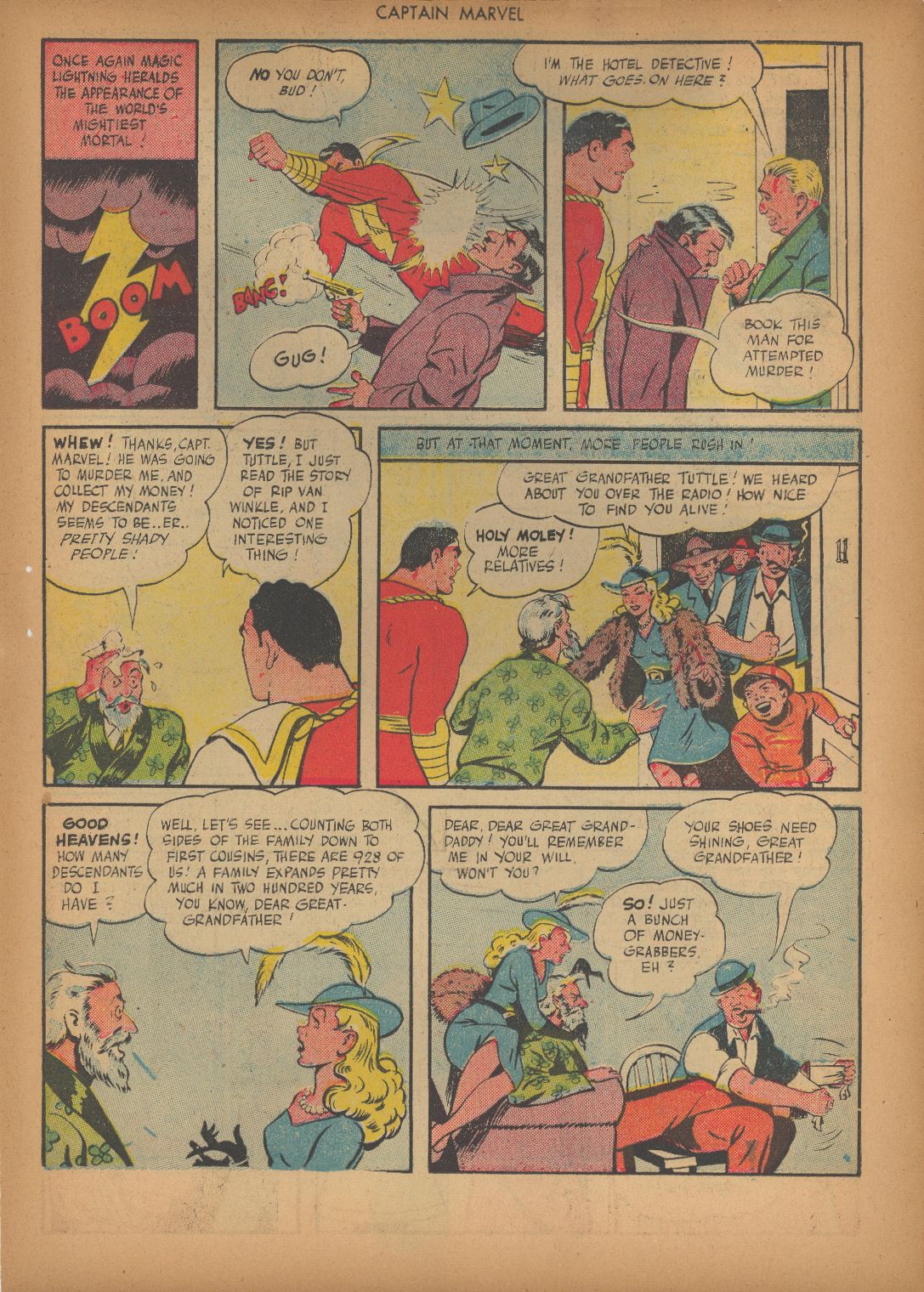 Read online Captain Marvel Adventures comic -  Issue #61 - 12