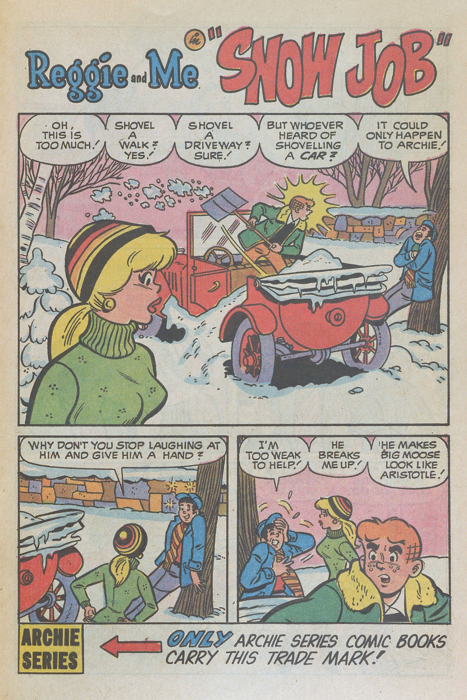 Read online Reggie and Me (1966) comic -  Issue #55 - 45