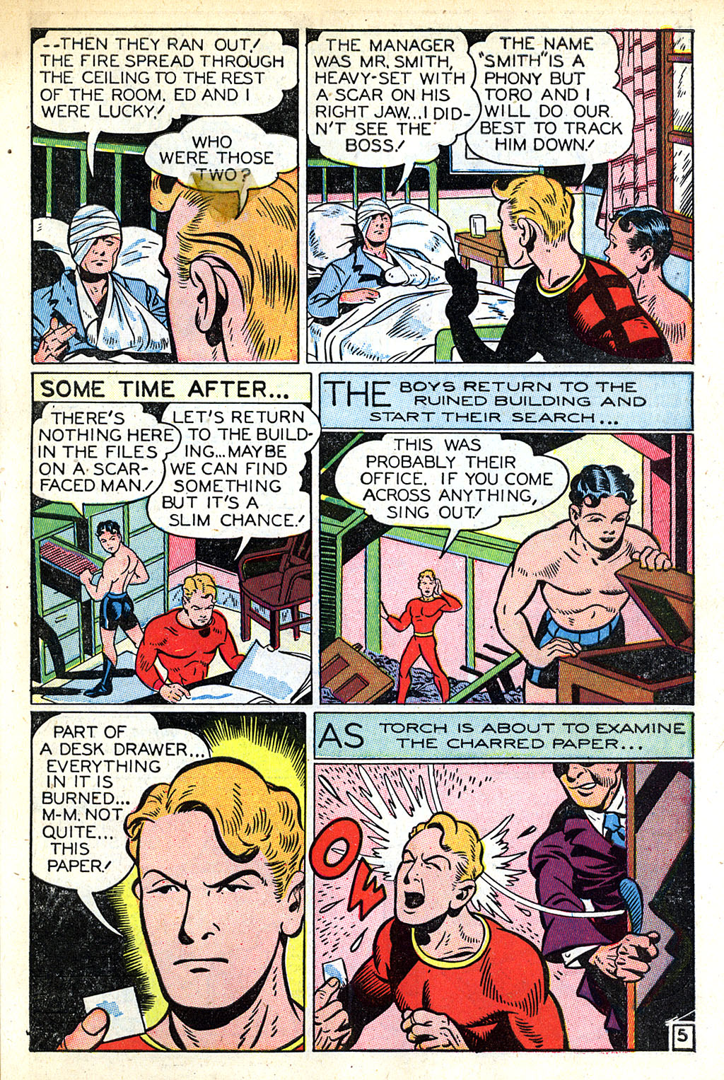 Read online The Human Torch (1940) comic -  Issue #25 - 7