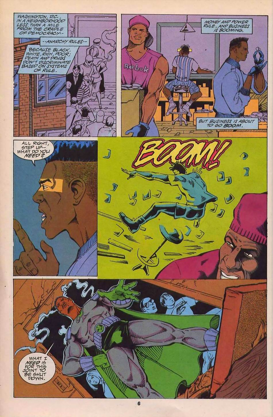 Read online Meteor Man comic -  Issue #4 - 6