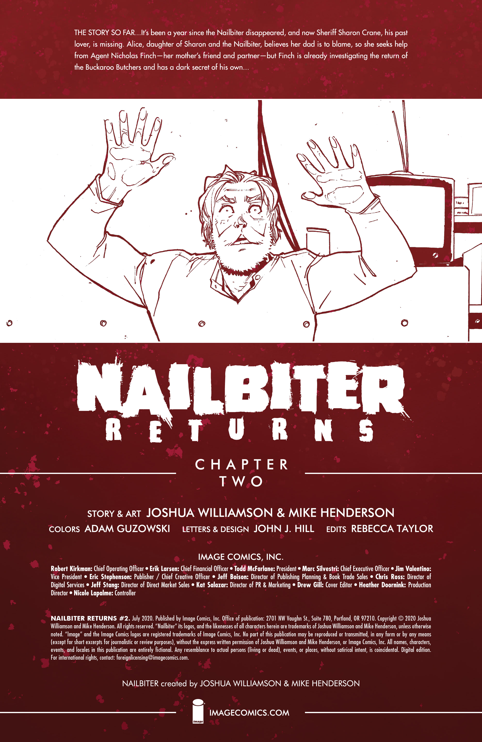 Read online Nailbiter Returns comic -  Issue #2 - 2