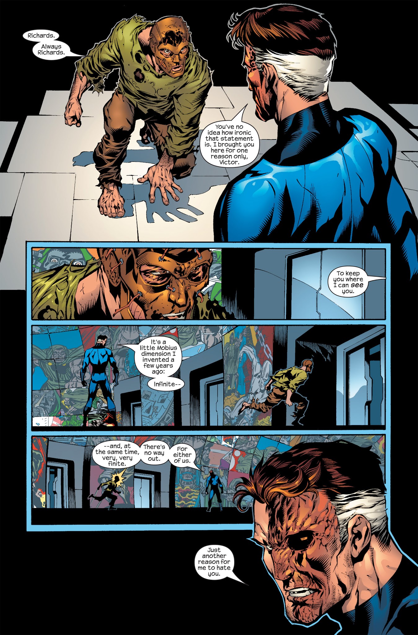 Read online Fantastic Four by Waid & Wieringo Ultimate Collection comic -  Issue # TPB 3 - 99