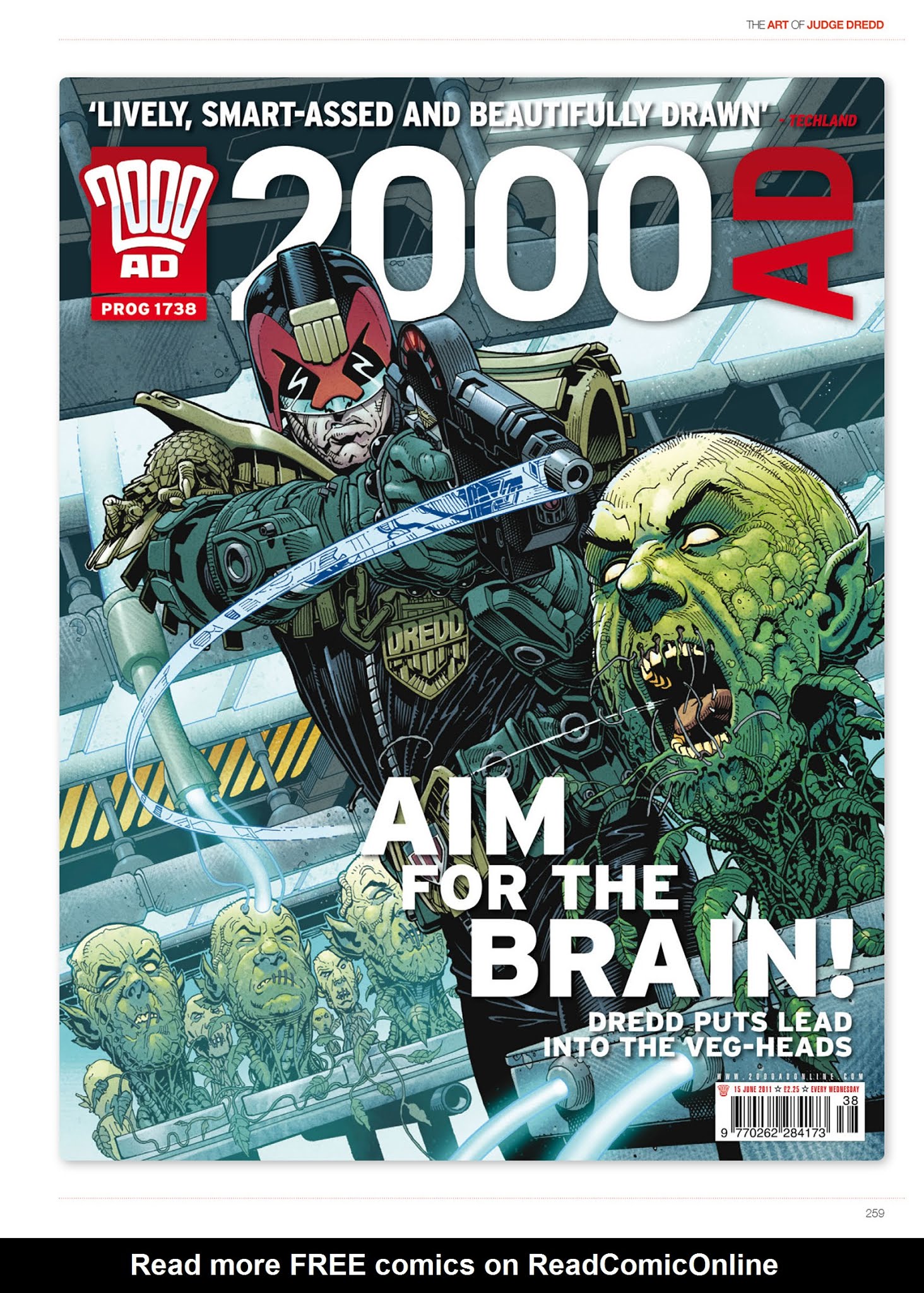 Read online The Art of Judge Dredd: Featuring 35 Years of Zarjaz Covers comic -  Issue # TPB (Part 3) - 77