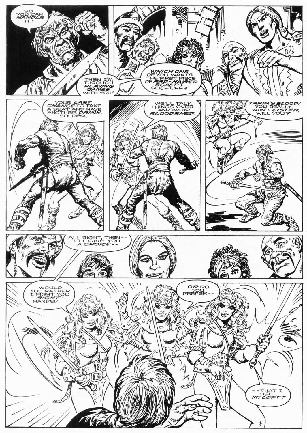 Read online The Savage Sword Of Conan comic -  Issue #230 - 32