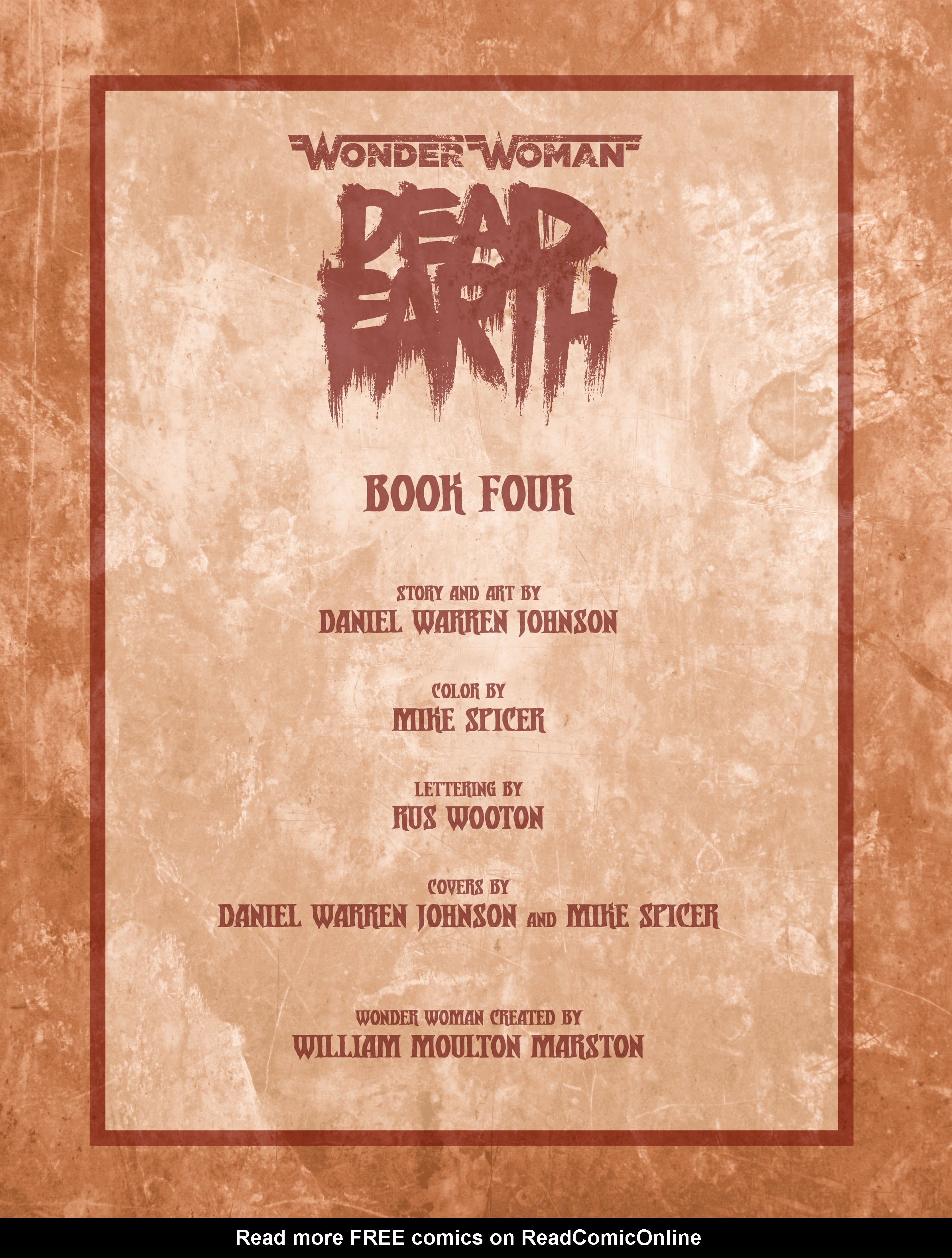 Read online Wonder Woman: Dead Earth comic -  Issue #4 - 2