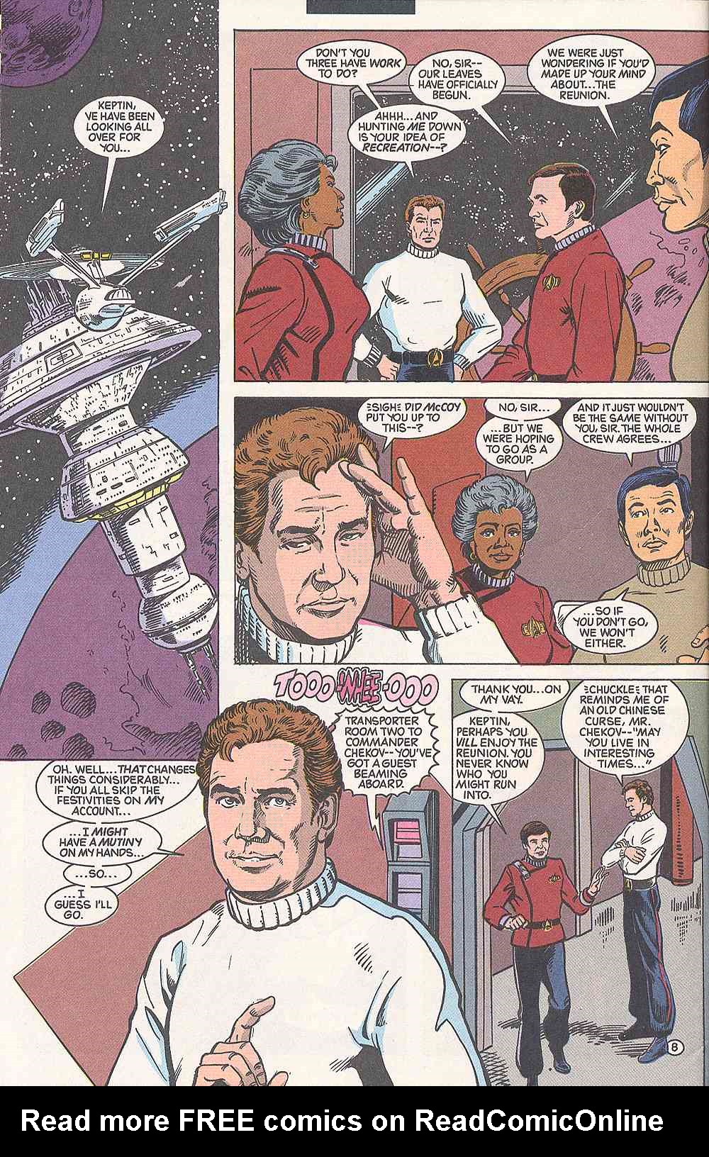Read online Star Trek (1989) comic -  Issue #25 - 8