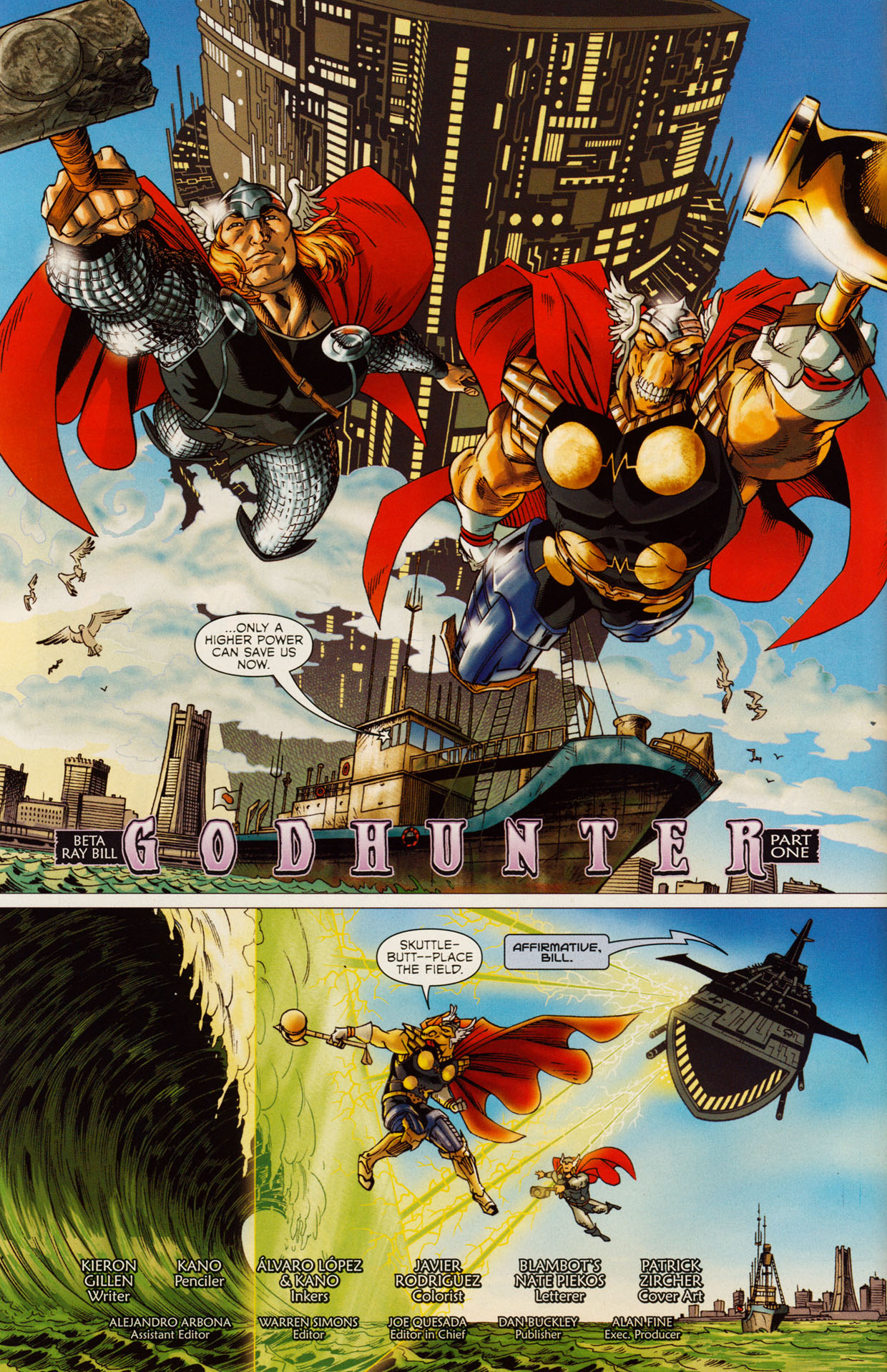 Read online Beta Ray Bill: Godhunter comic -  Issue #1 - 4