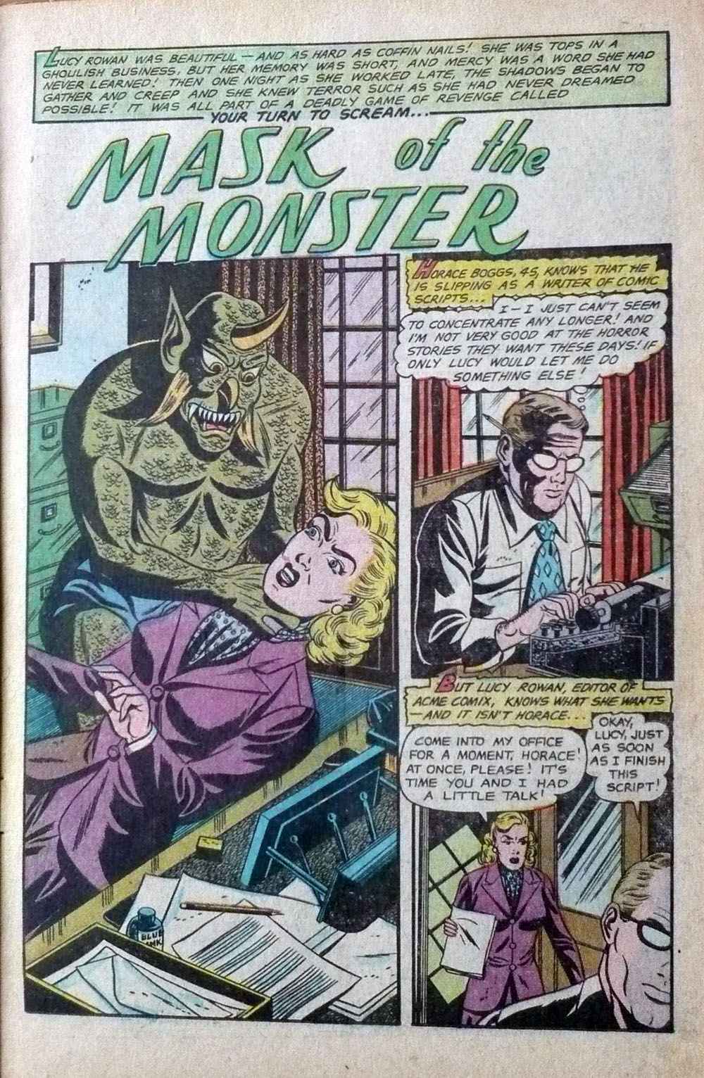 Read online Voodoo (1952) comic -  Issue #10 - 11