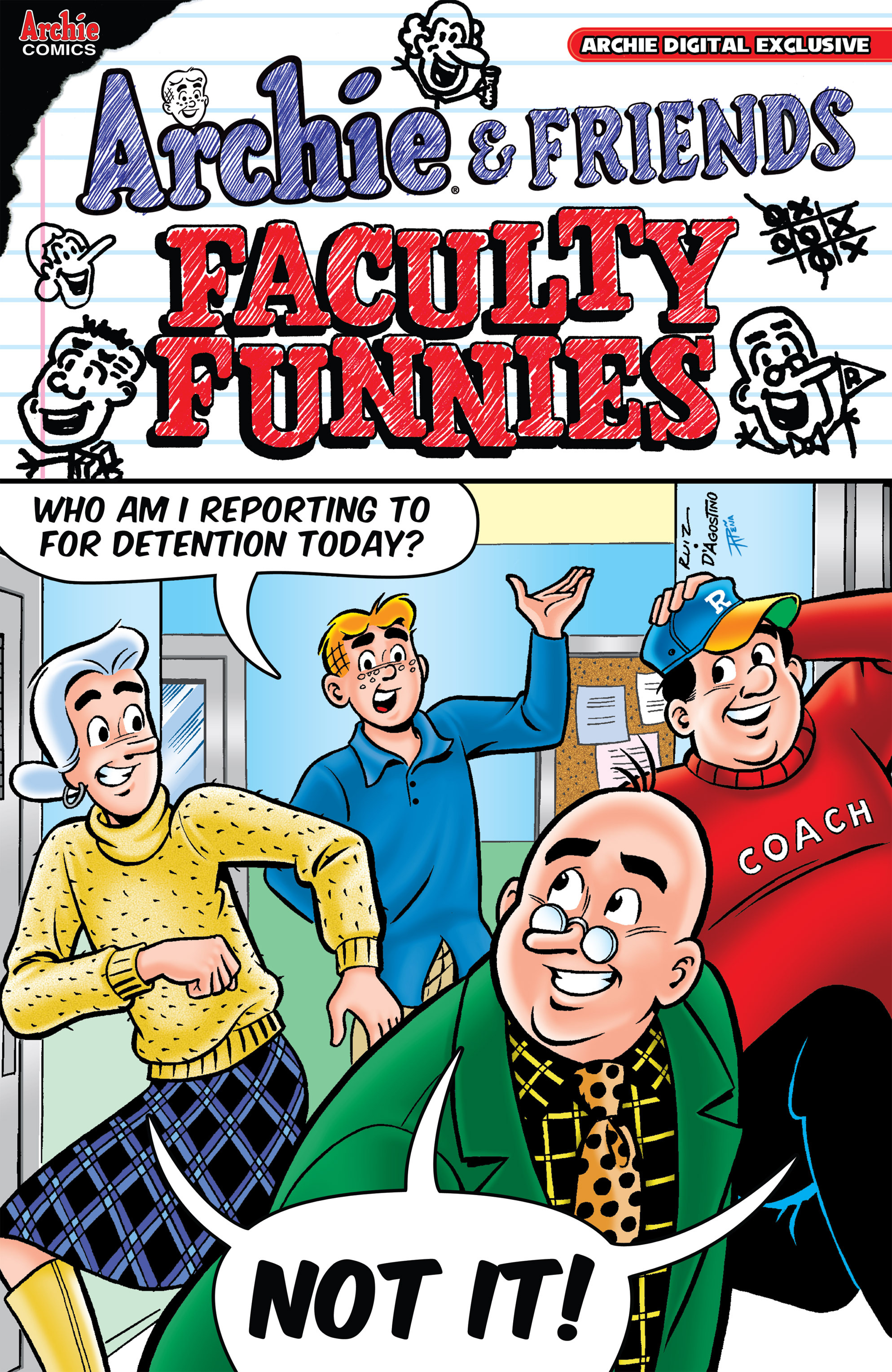 Read online Archie & Friends: Faculty Funnies comic -  Issue # TPB - 1