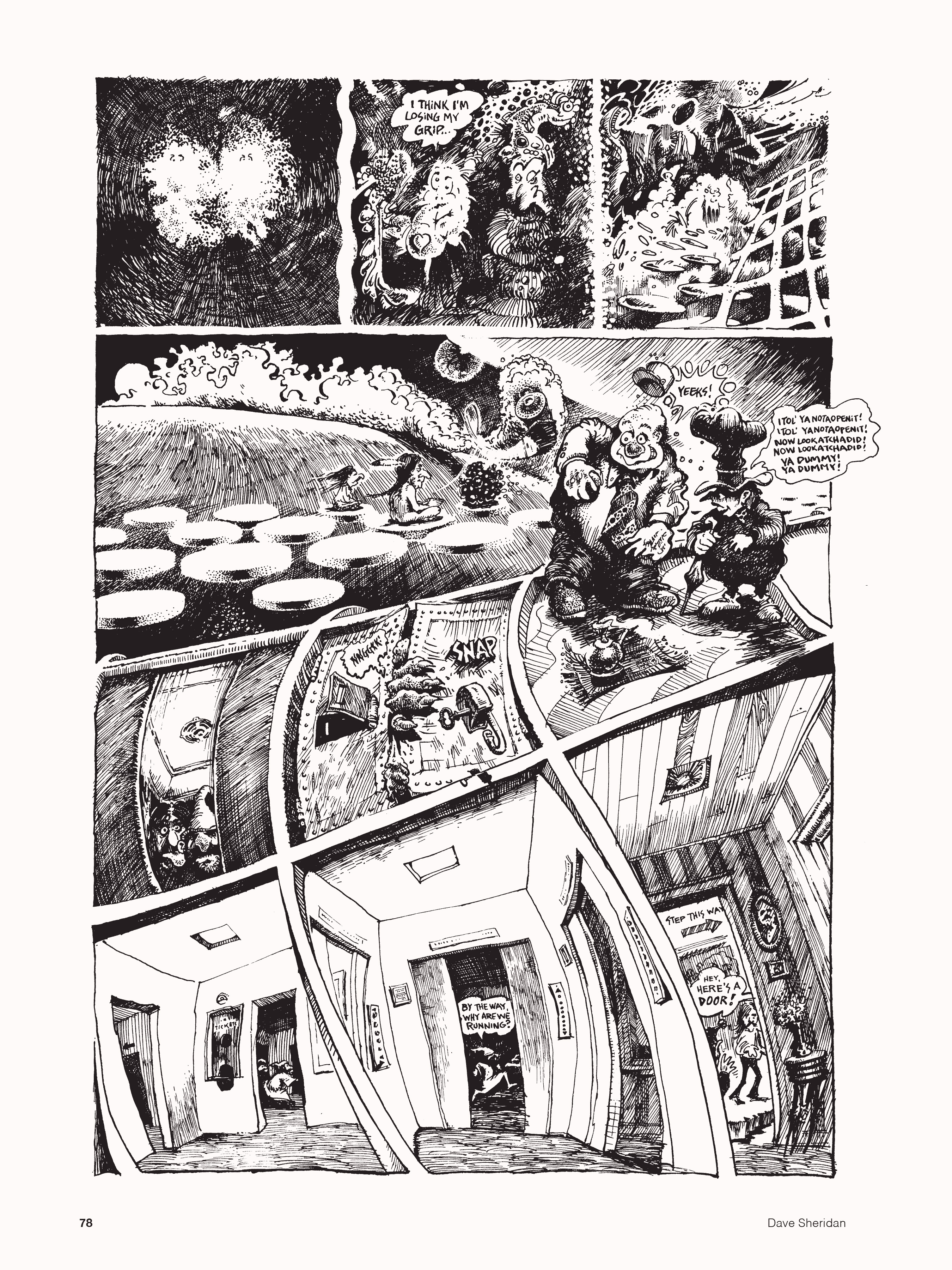 Read online Dave Sheridan: Life with Dealer McDope, the Leather Nun, and the Fabulous Furry Freak Brothers comic -  Issue # TPB (Part 1) - 89