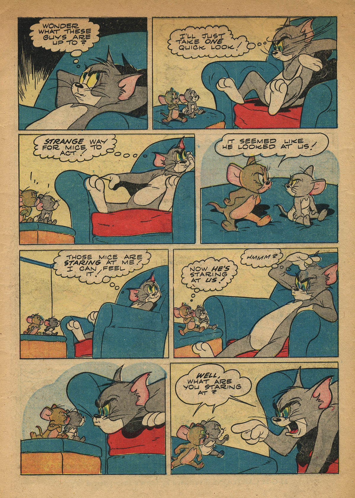 Read online Tom & Jerry Comics comic -  Issue #64 - 12