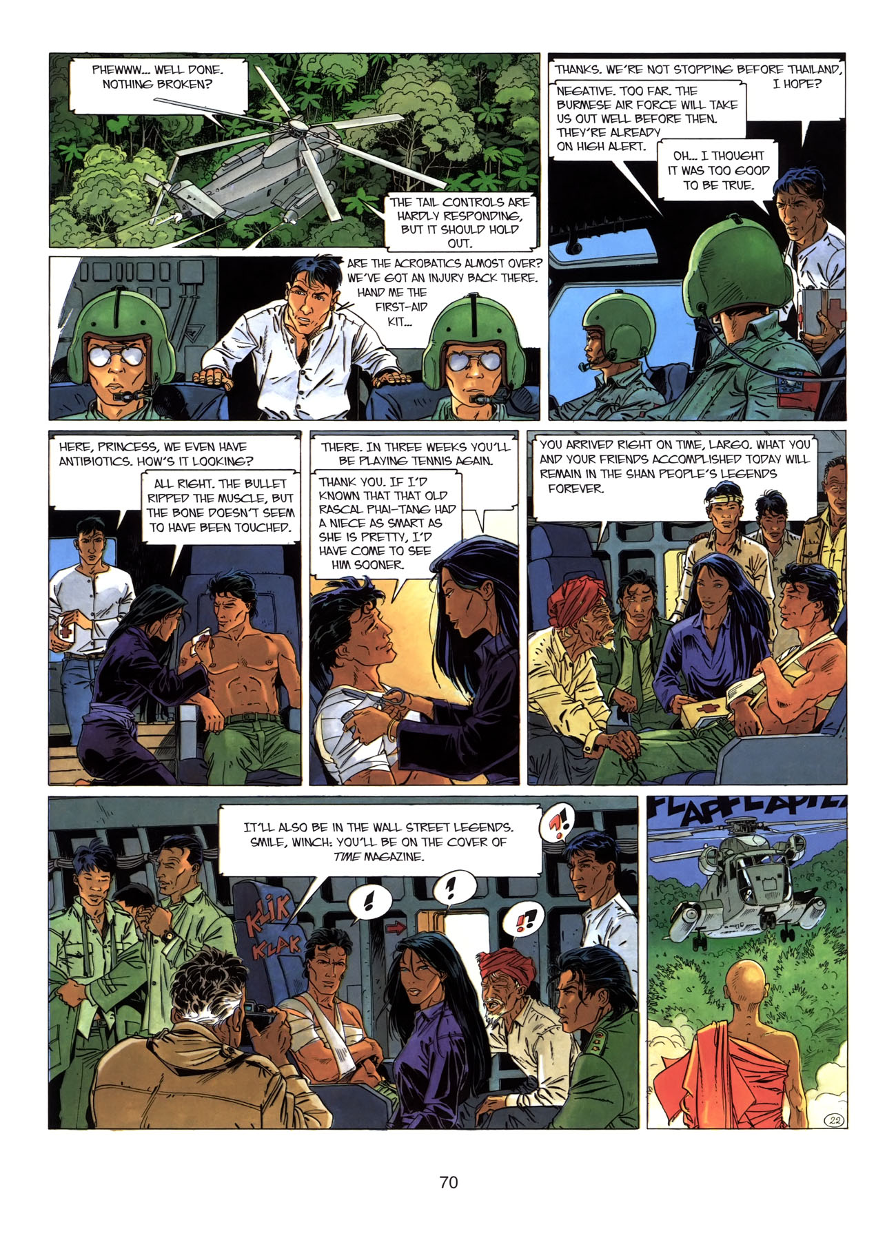 Read online Largo Winch comic -  Issue # TPB 4 - 71