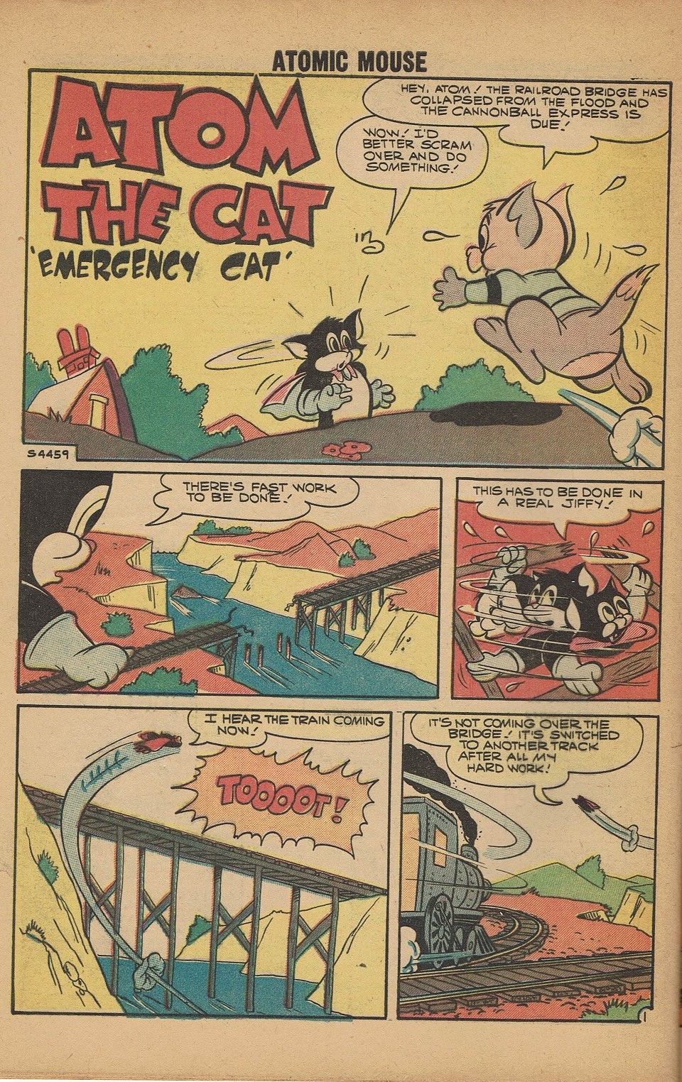 Read online Atomic Mouse comic -  Issue #30 - 31