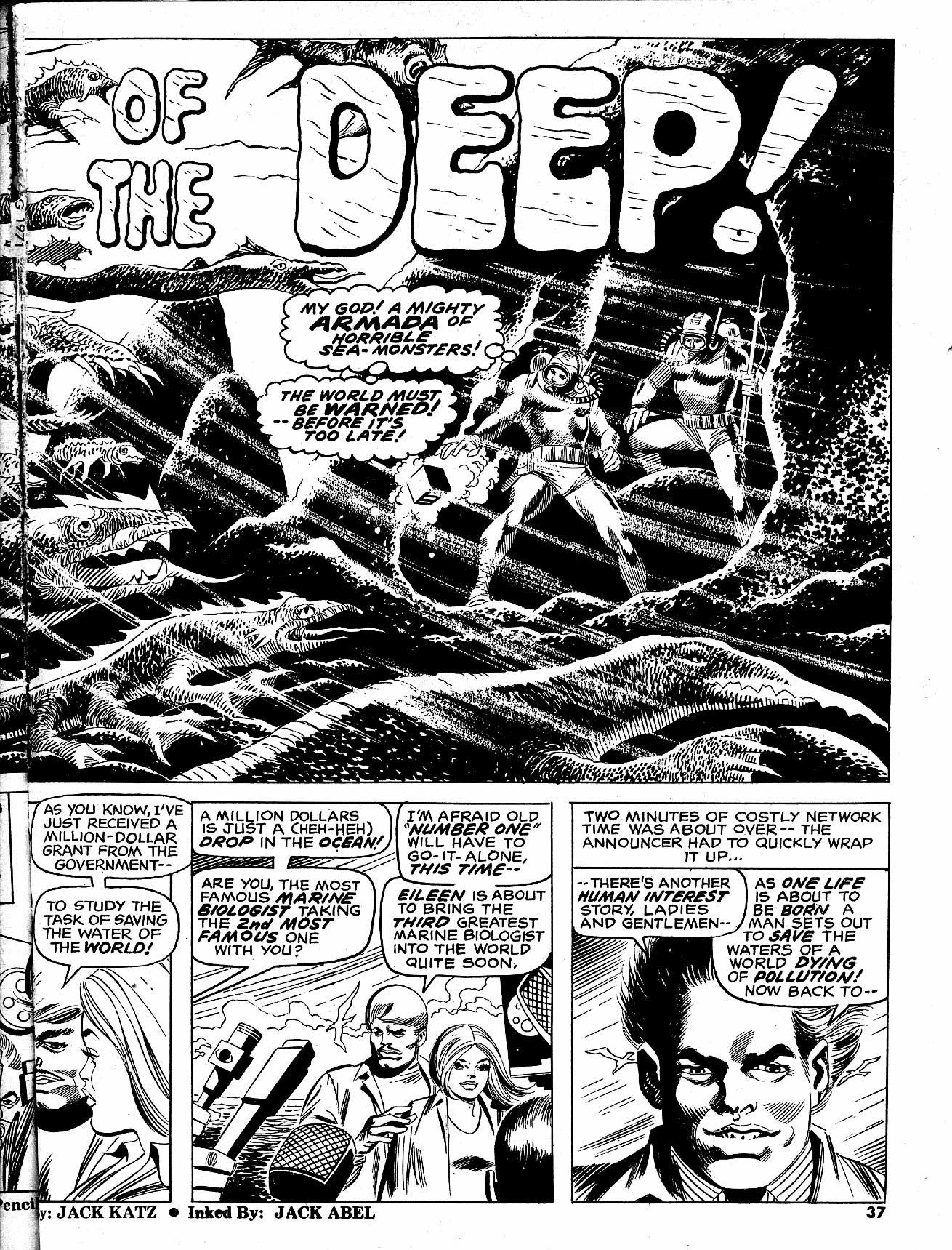 Read online Nightmare (1970) comic -  Issue #5 - 38