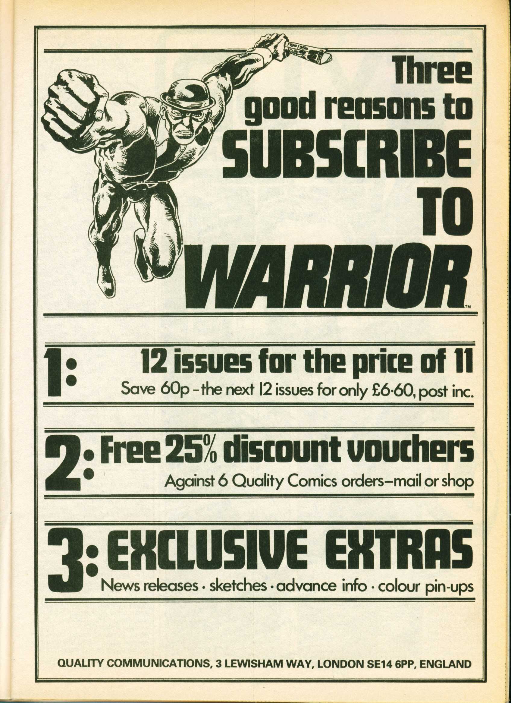 Read online Warrior comic -  Issue #16 - 11