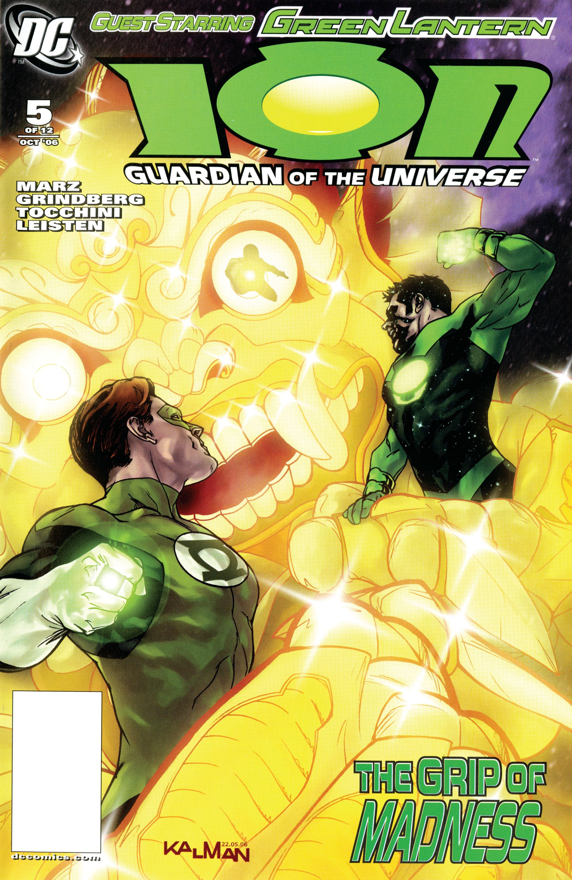 Read online Ion: Guardian of the Universe comic -  Issue #5 - 1