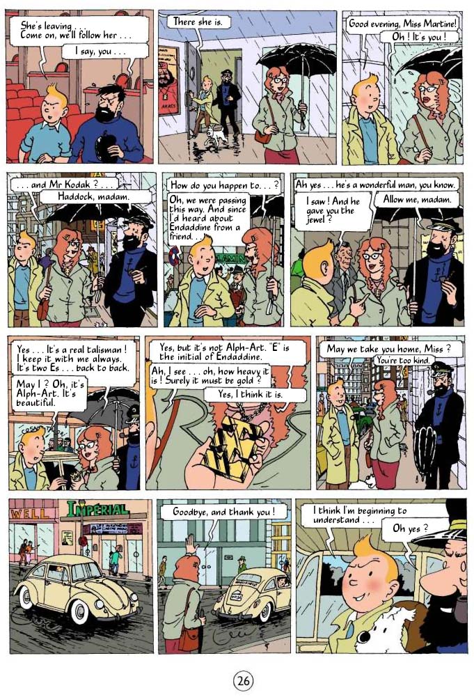 Read online The Adventures of Tintin comic -  Issue #24 - 29