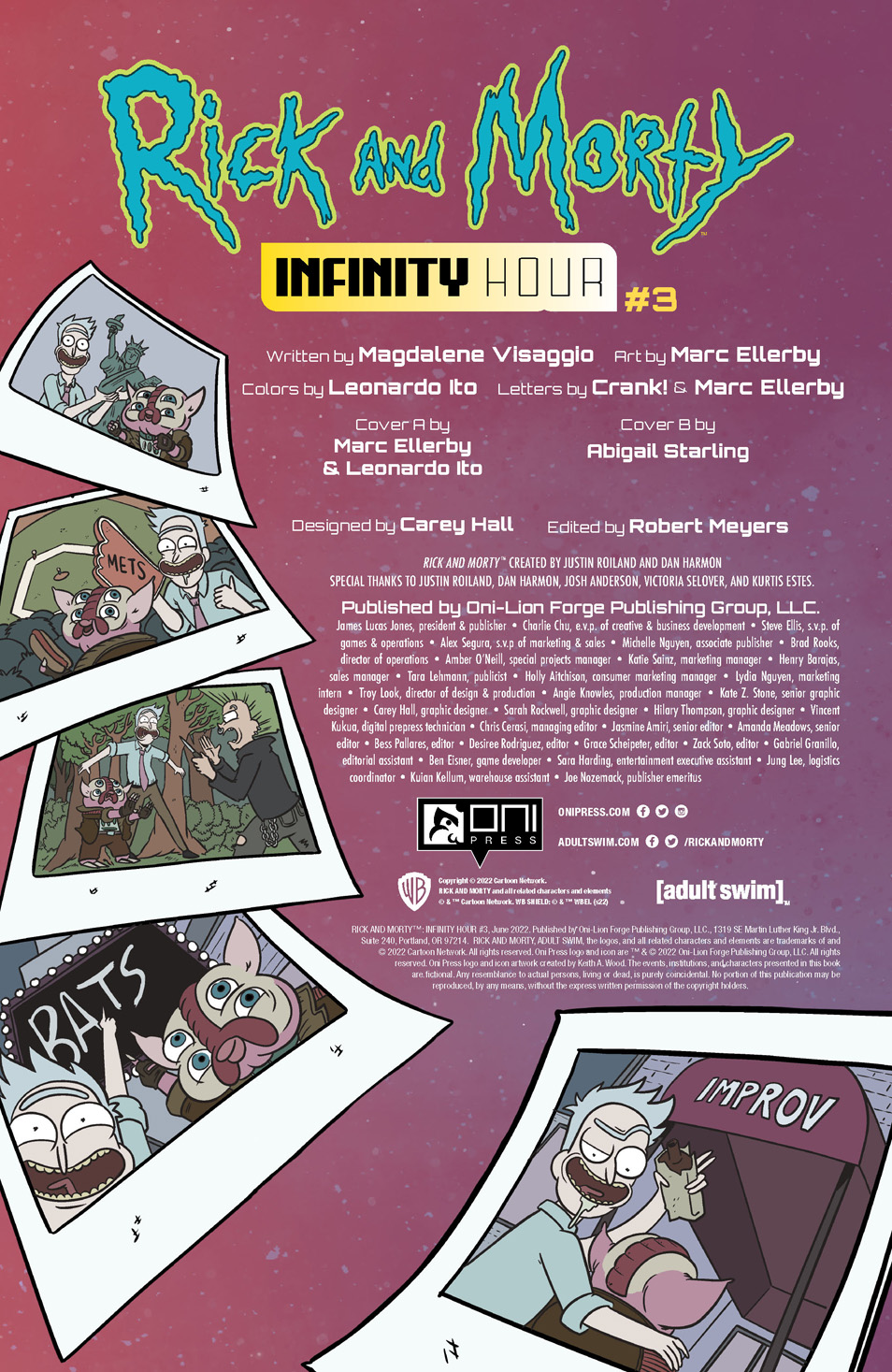 Read online Rick and Morty: Infinity Hour comic -  Issue #3 - 2