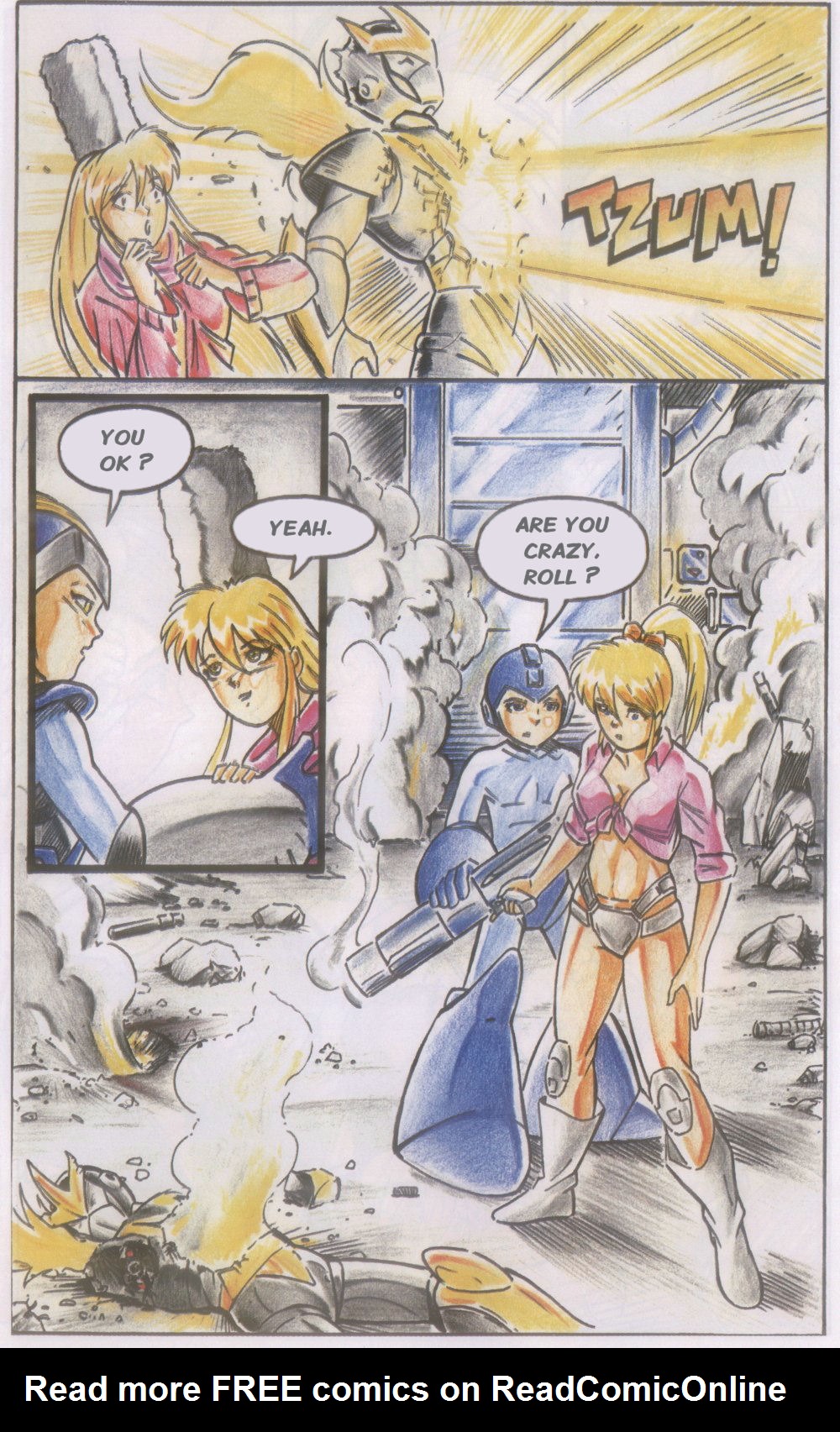 Read online Novas Aventuras de Megaman comic -  Issue #10 - 27