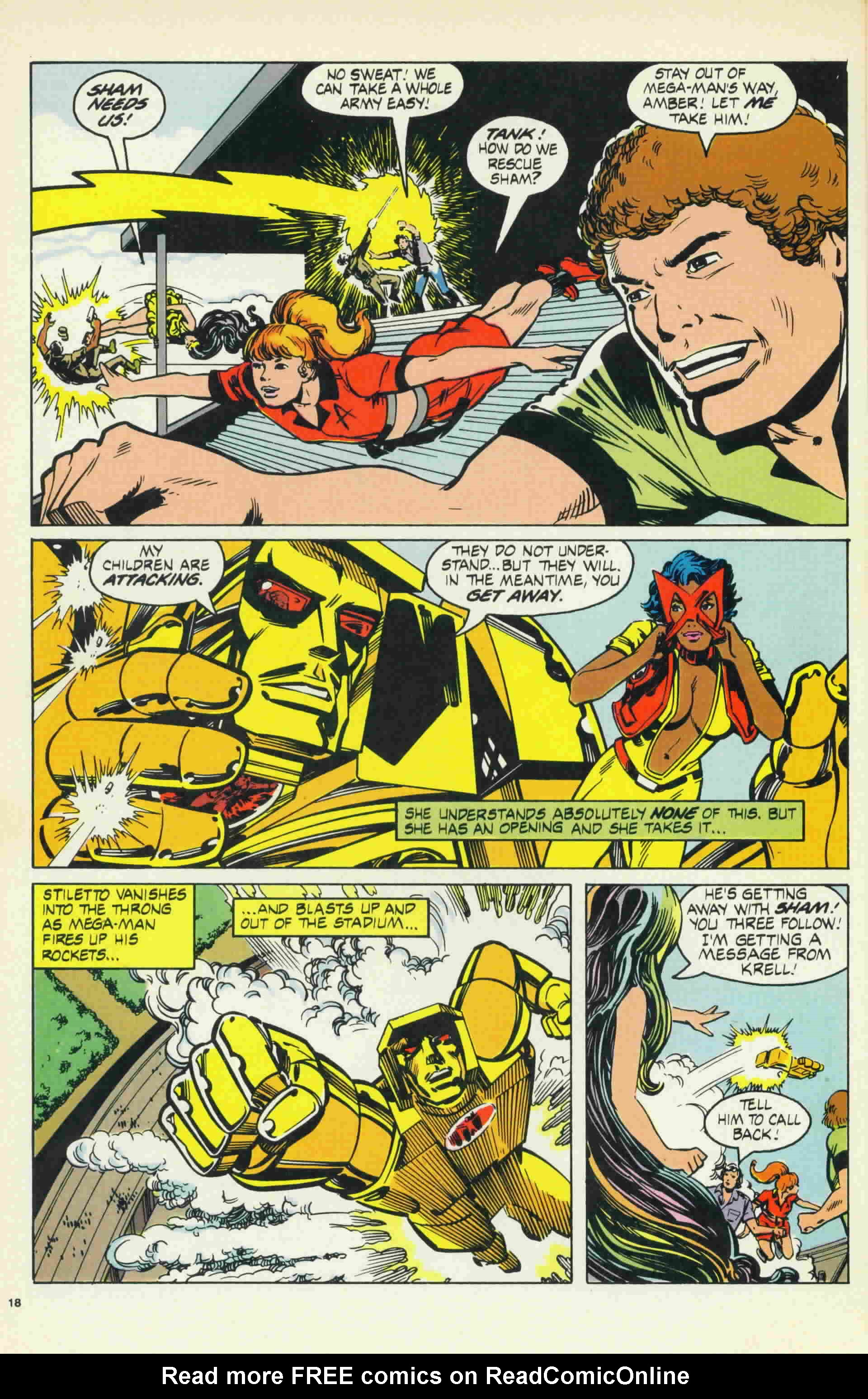 Read online DNAgents comic -  Issue #8 - 21