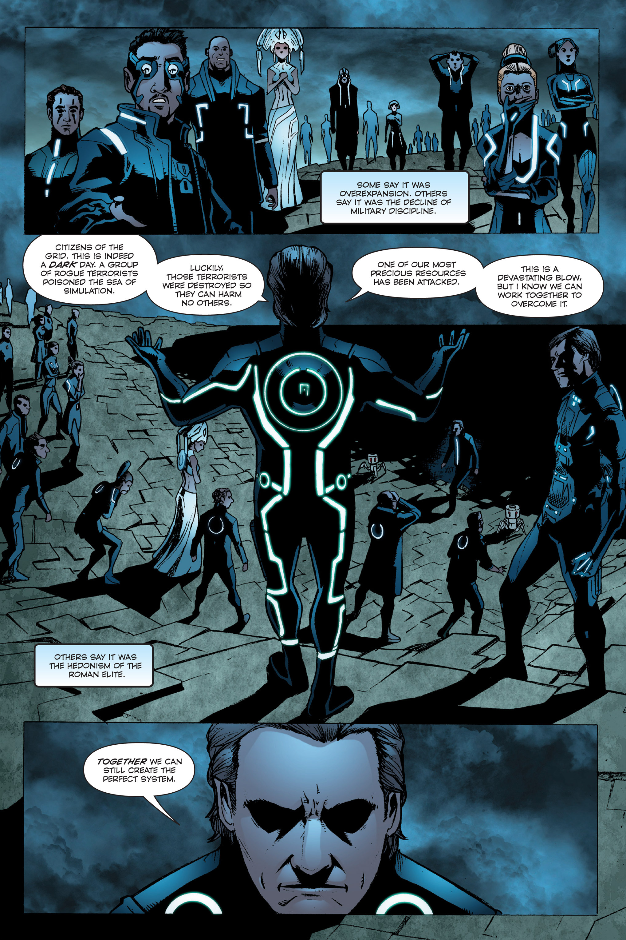 Read online TRON: Betrayal comic -  Issue # TPB - 106