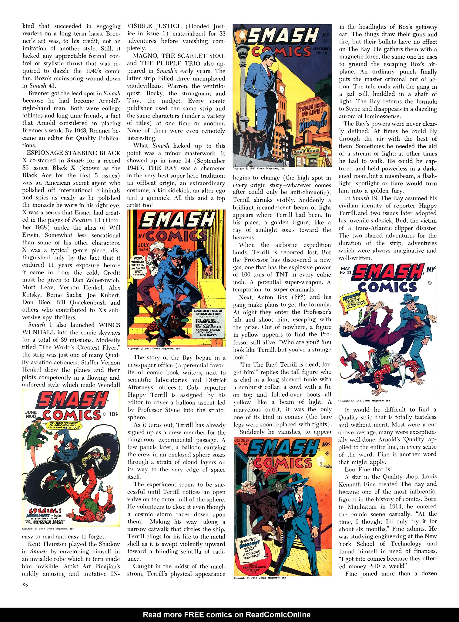 Read online The Steranko History of Comics comic -  Issue # TPB 2 - 95