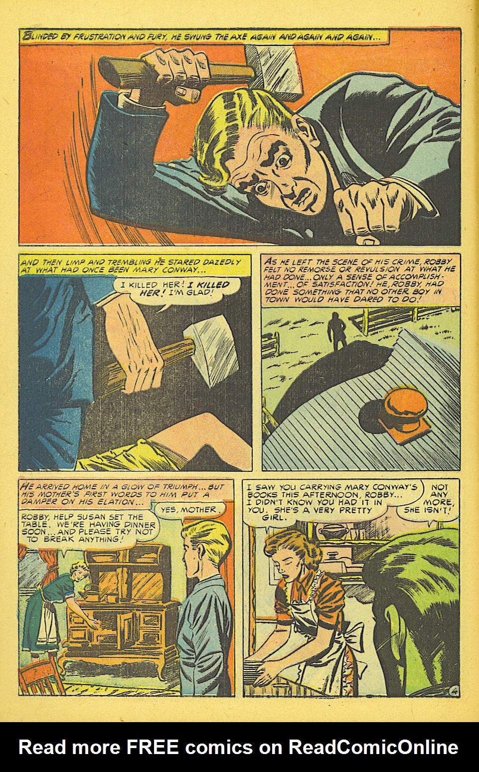 Read online Weird Mysteries (1952) comic -  Issue #8 - 6