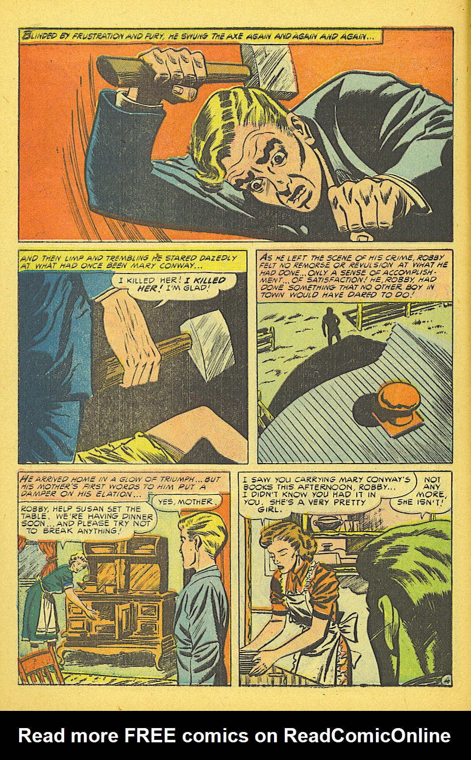 Read online Weird Mysteries (1952) comic -  Issue #8 - 6