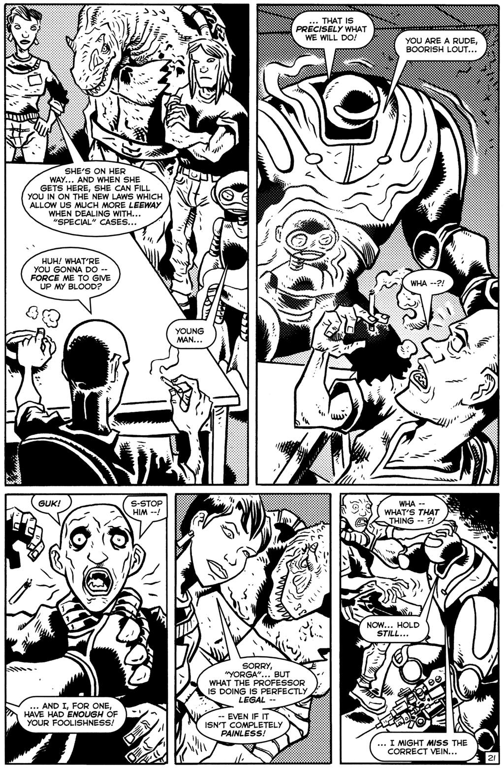 Read online TMNT: Teenage Mutant Ninja Turtles comic -  Issue #25 - 23