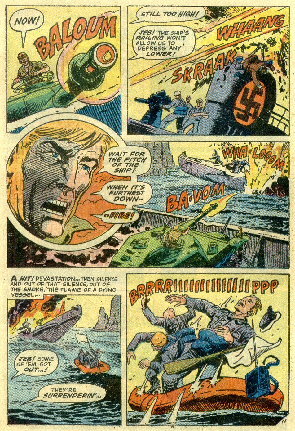 Read online G.I. Combat (1952) comic -  Issue #164 - 17