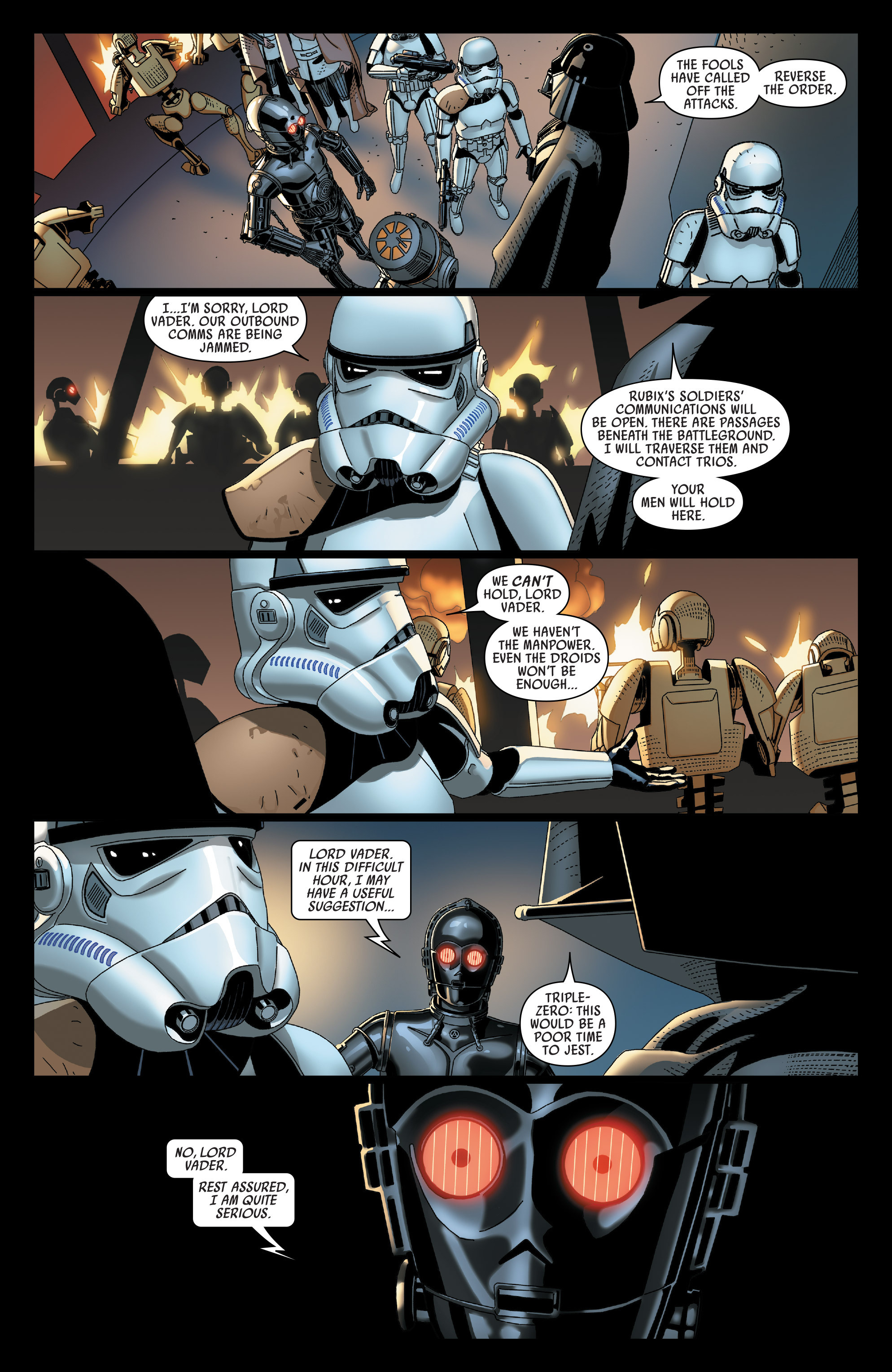 Read online Darth Vader comic -  Issue #18 - 14
