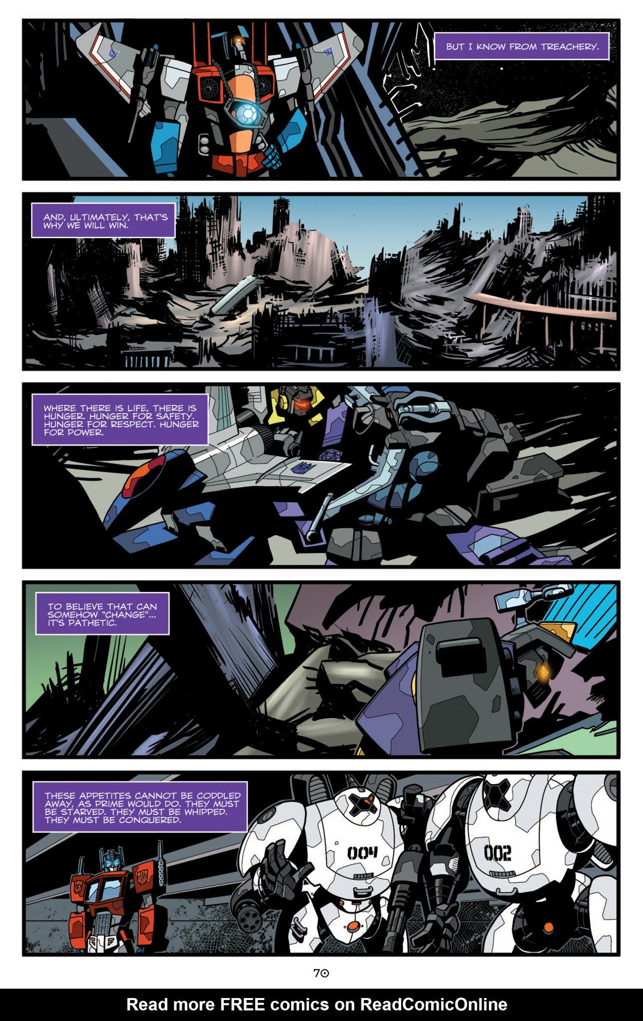 Read online Transformers: The IDW Collection comic -  Issue # TPB 7 (Part 1) - 70