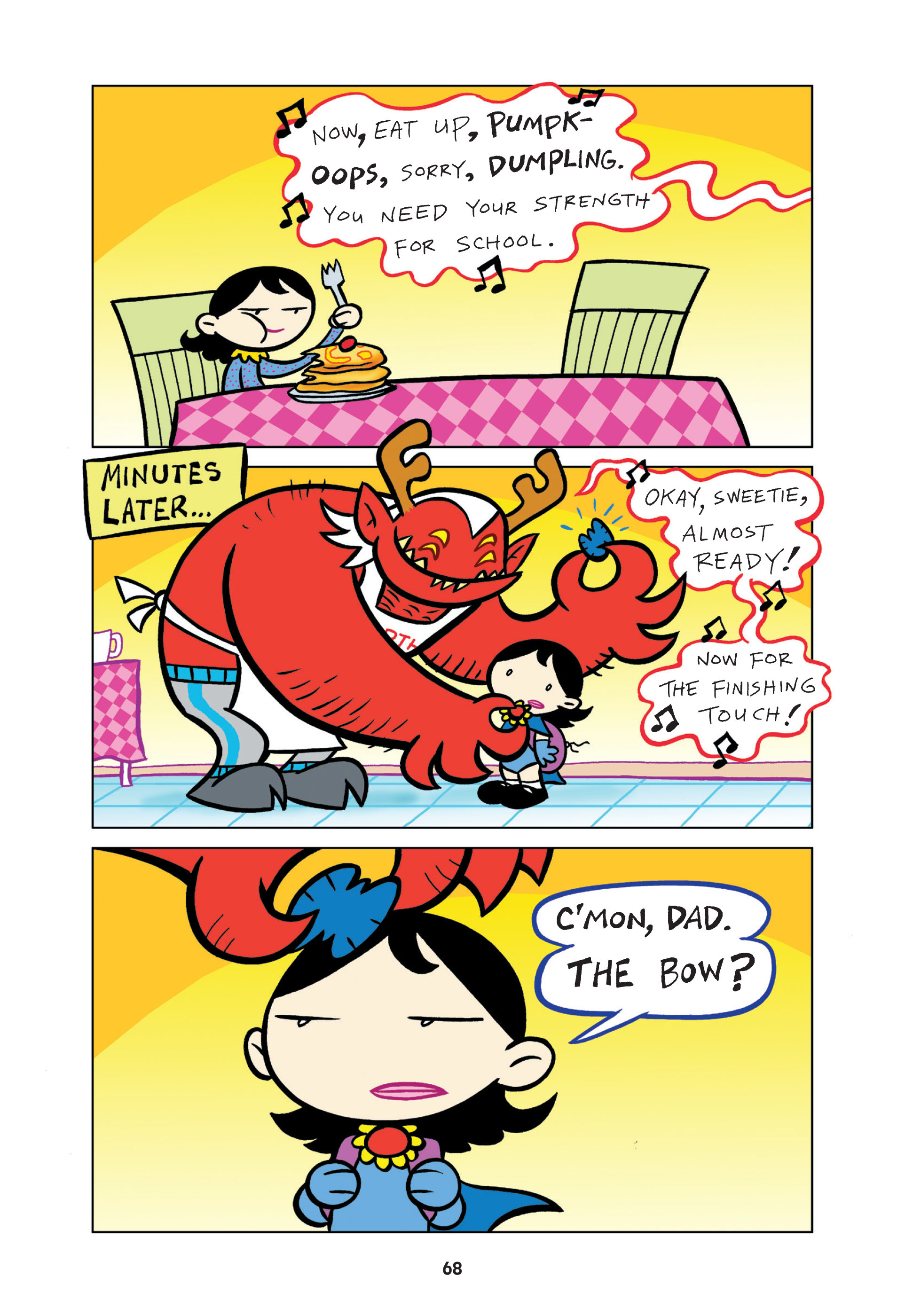 Read online Tiny Titans: Beast Boy & Raven comic -  Issue # TPB - 68