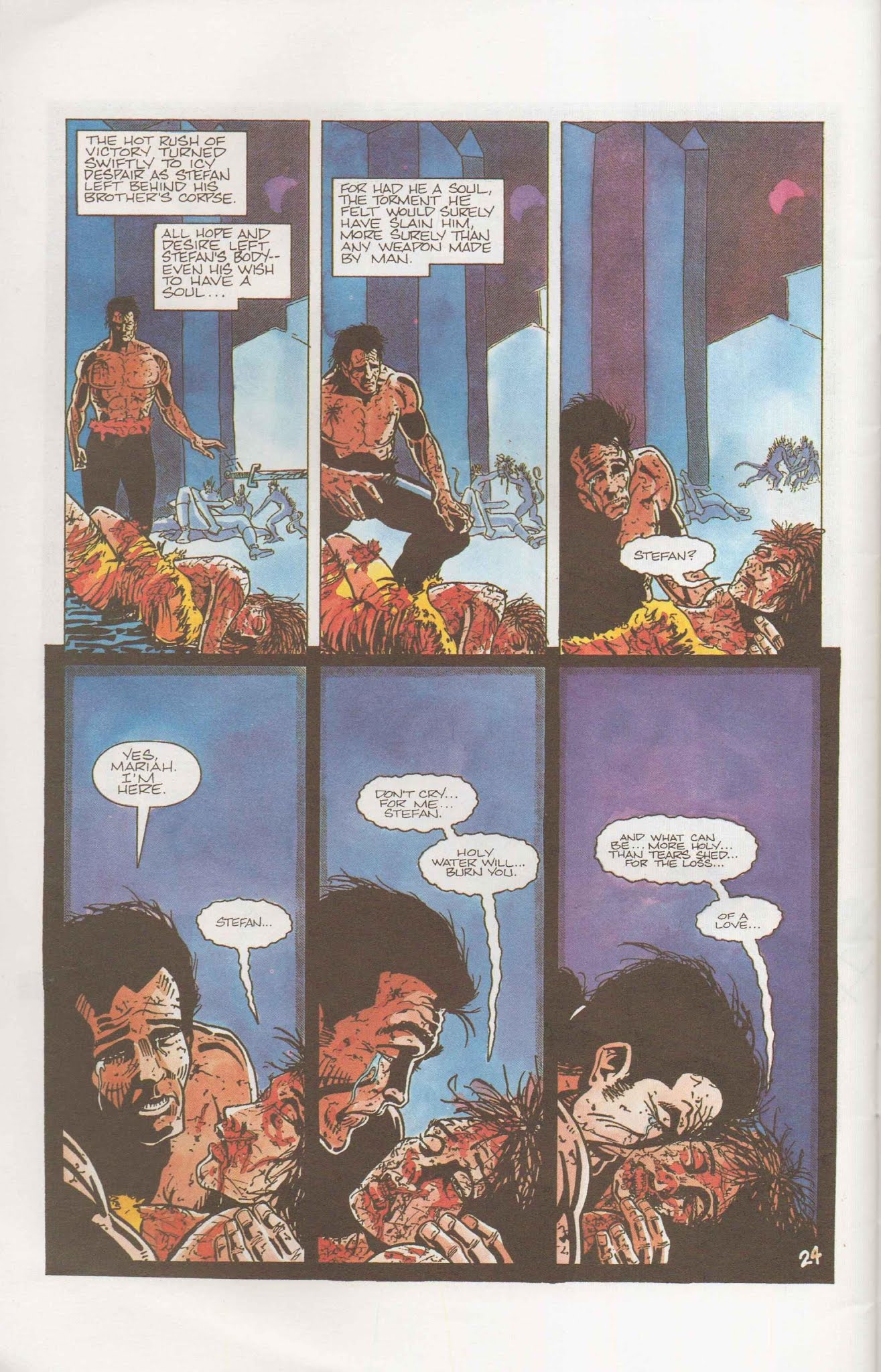 Read online Subspecies (1991) comic -  Issue #4 - 26