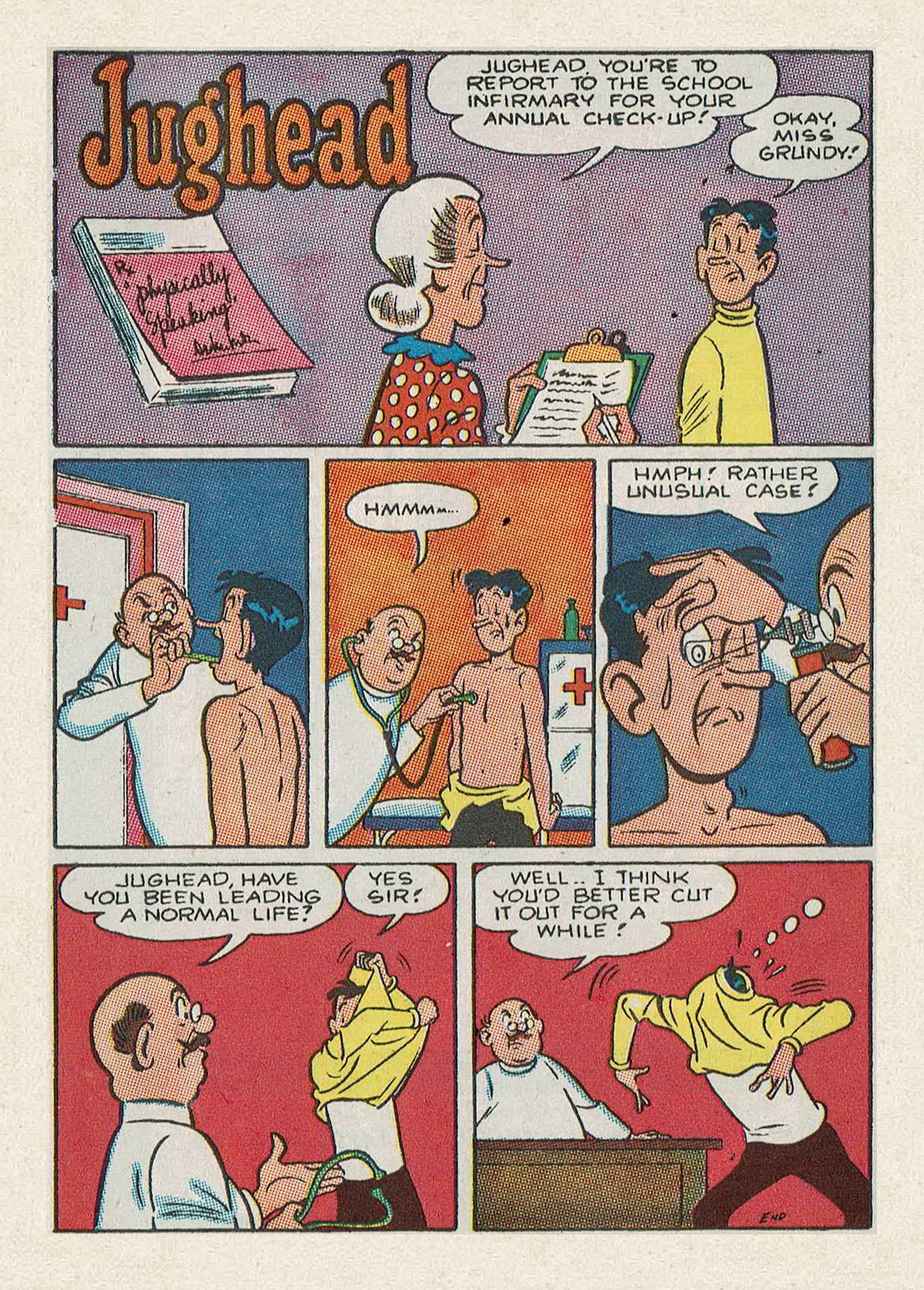 Read online Jughead Jones Comics Digest comic -  Issue #59 - 107