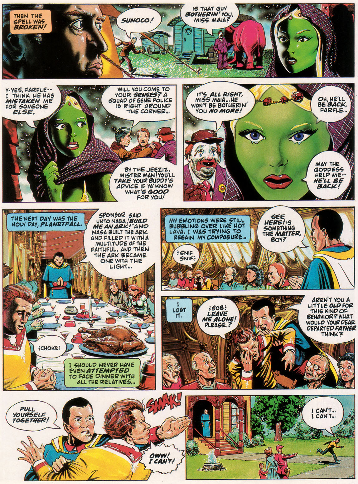 Read online Marvel Graphic Novel comic -  Issue #10 - Heartburst - 10