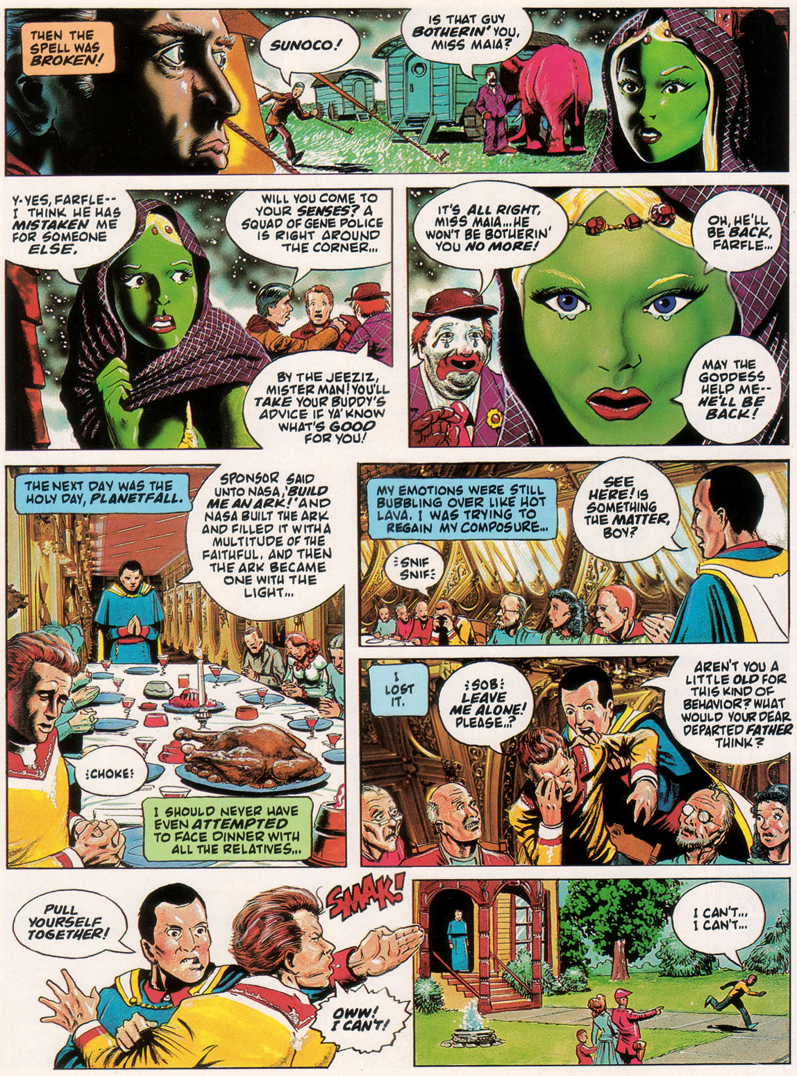 Read online Marvel Graphic Novel comic -  Issue #10 - Heartburst - 10