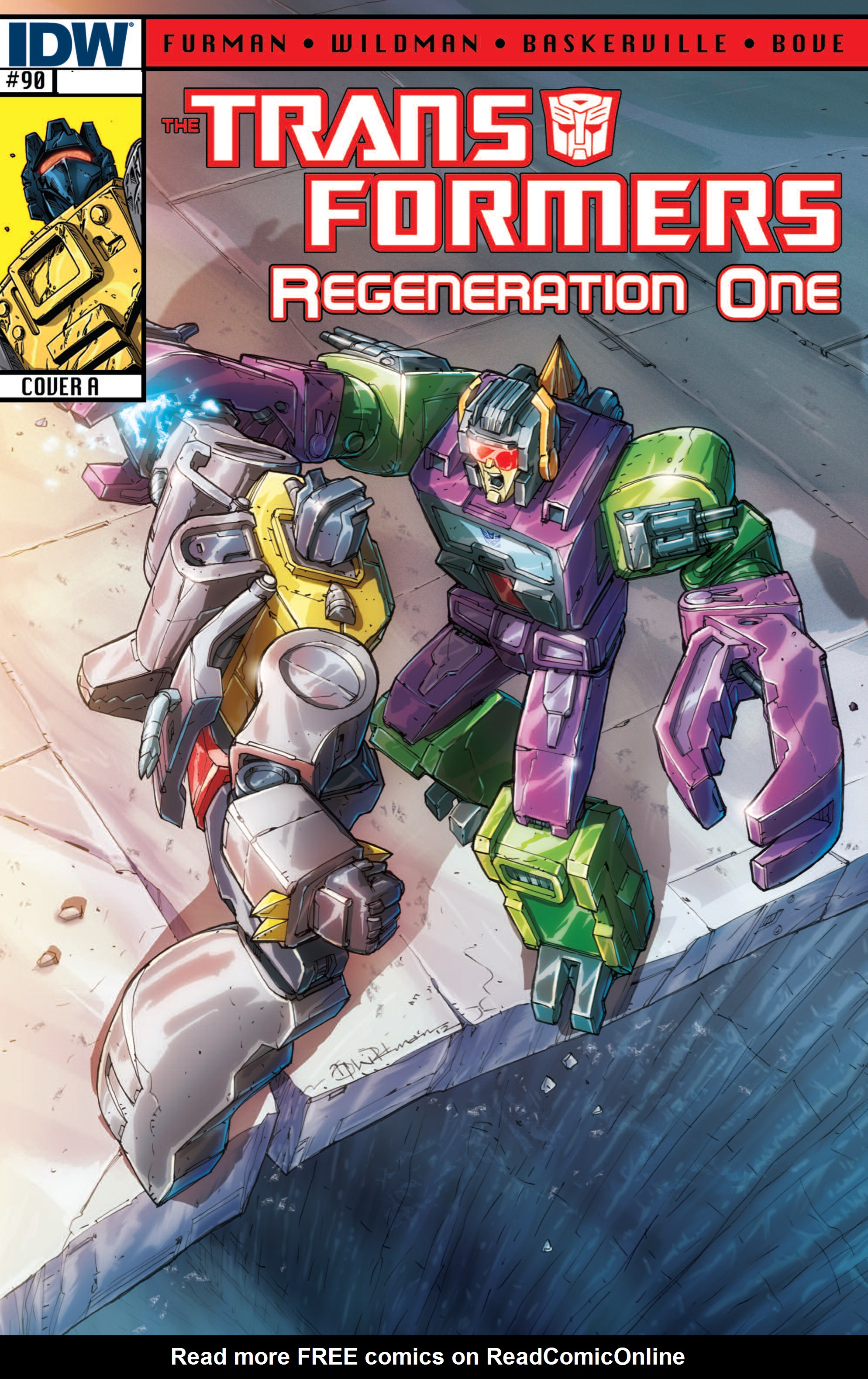 Read online The Transformers: Regeneration One comic -  Issue #90 - 1