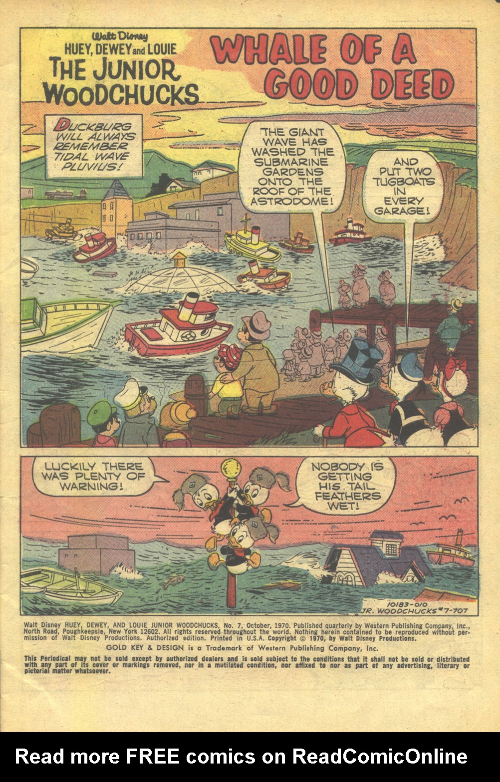 Read online Huey, Dewey, and Louie Junior Woodchucks comic -  Issue #7 - 3