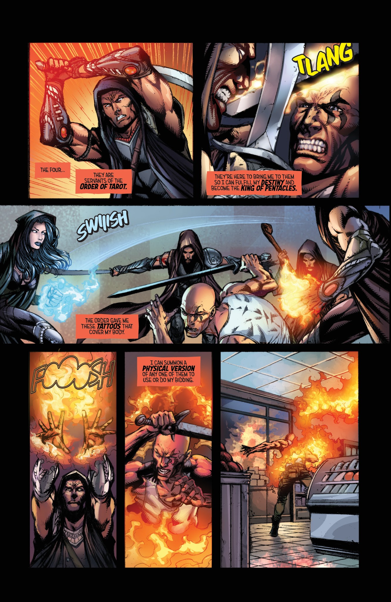 Read online Grimm Fairy Tales: Tarot comic -  Issue #1 - 7