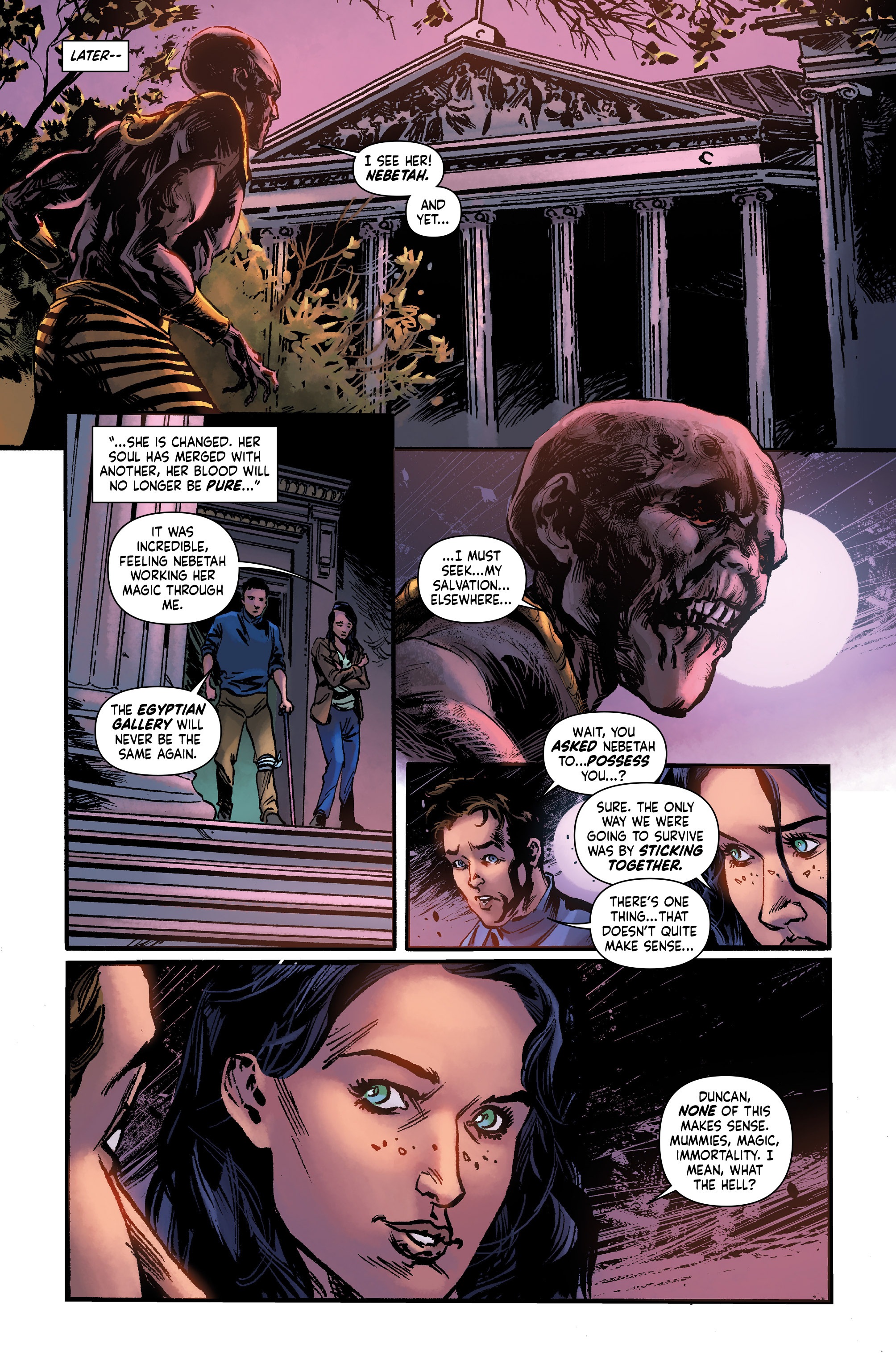 Read online The Mummy comic -  Issue #5 - 18